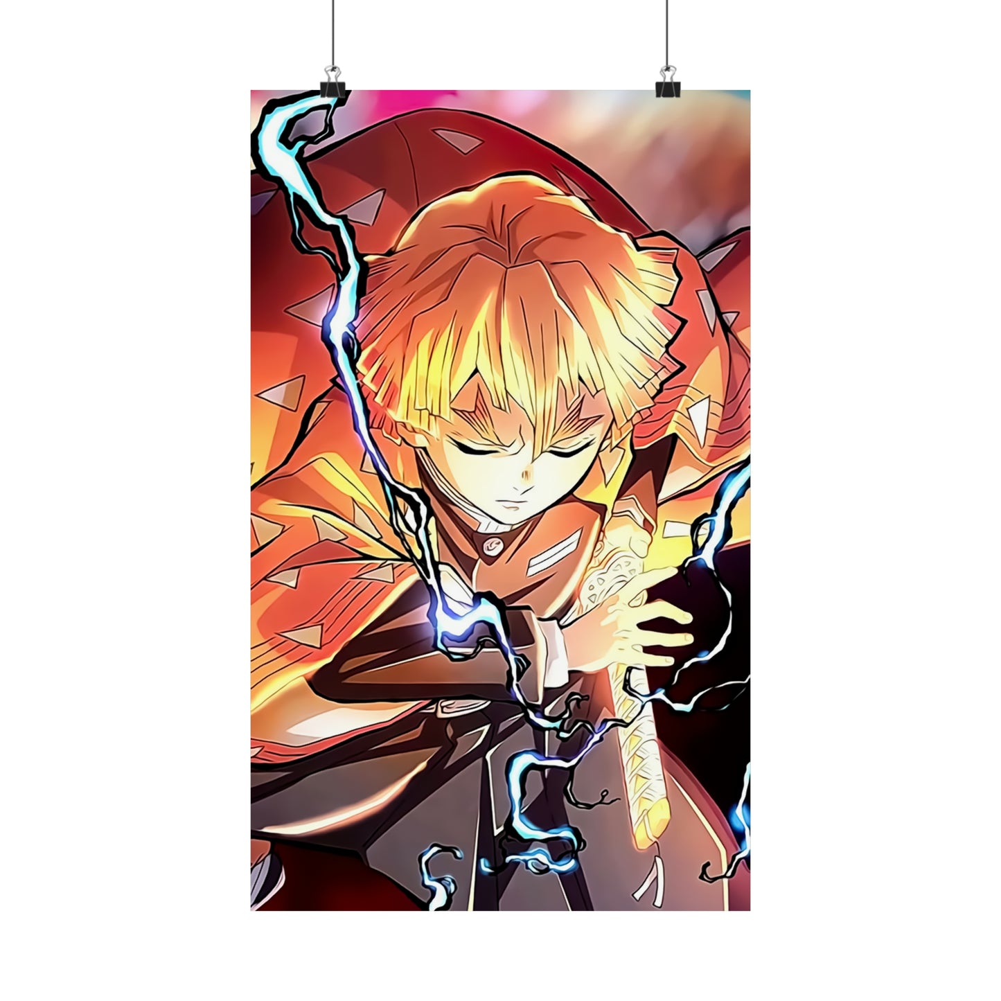 Demon Slayer - Thunder Breathing - Poster