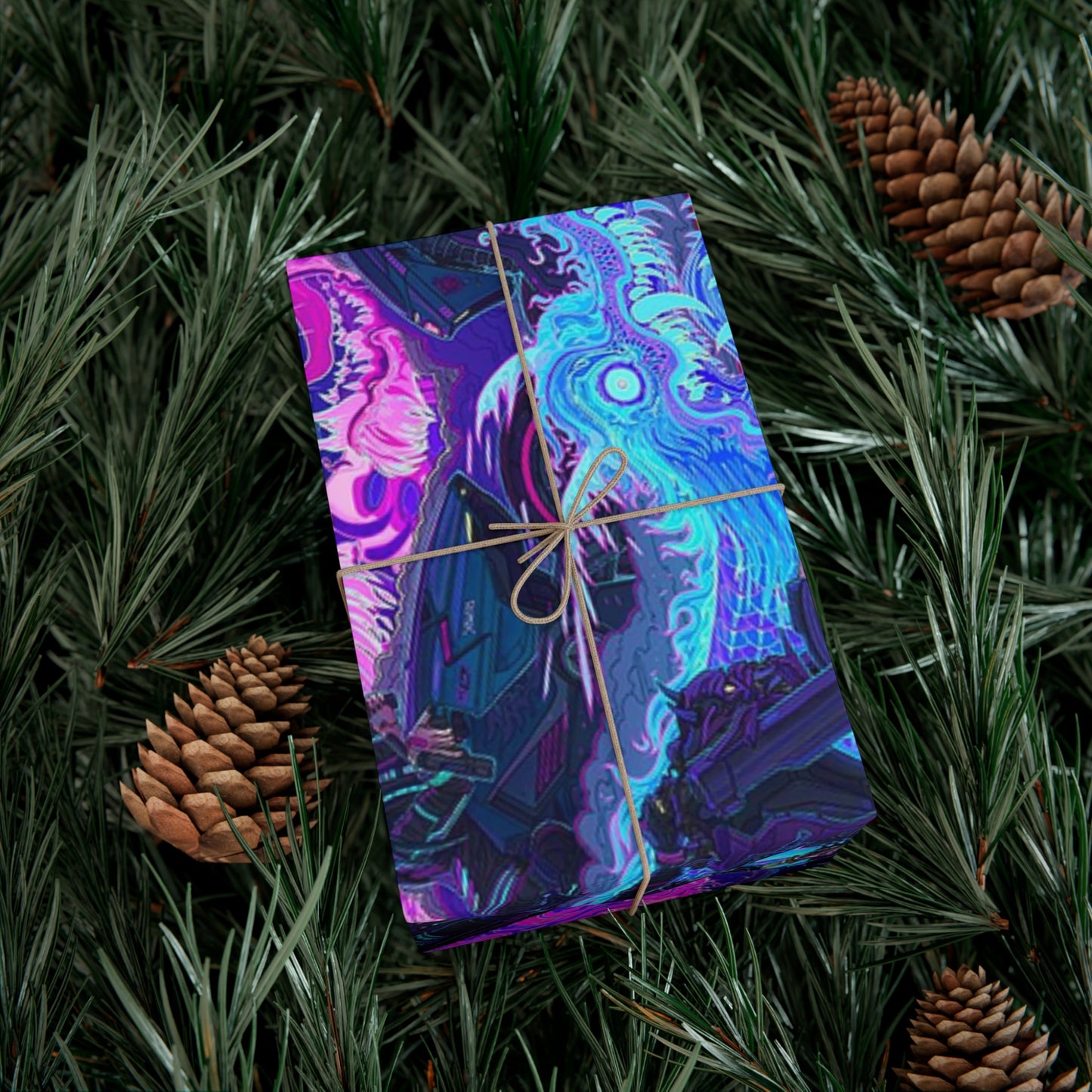 Cyberpunk - Vaporwave - Gift Wrap