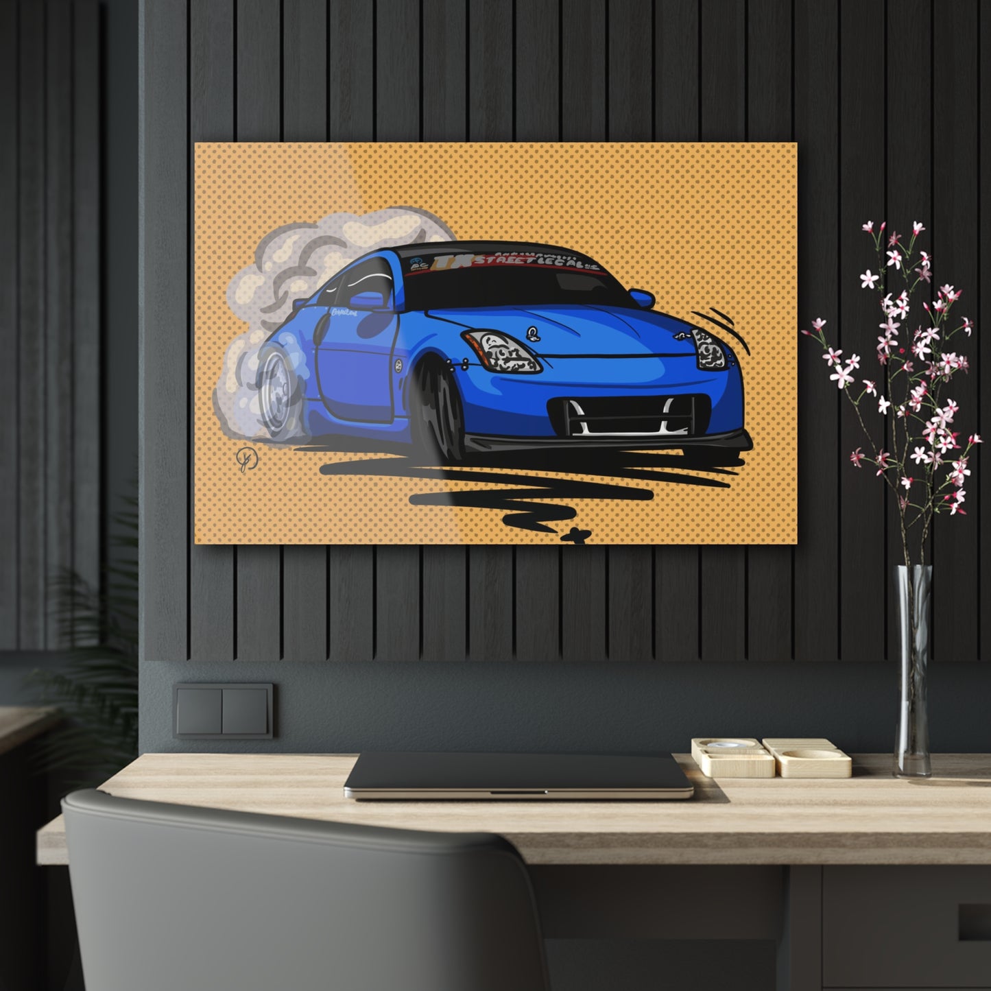 Sxetched X r0cean11 - 2006 Nissan 350z - Acrylic Print
