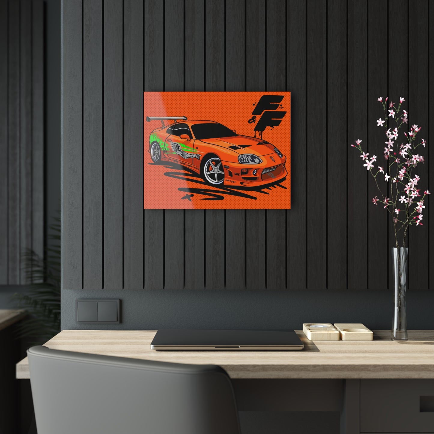 Sxetched X r0cean11 - FF Supra - Acrylic Print