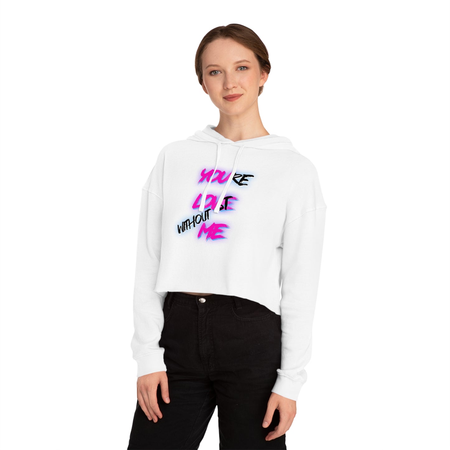 r0cean11 - You Love Me - Womens Cropped Hoodie