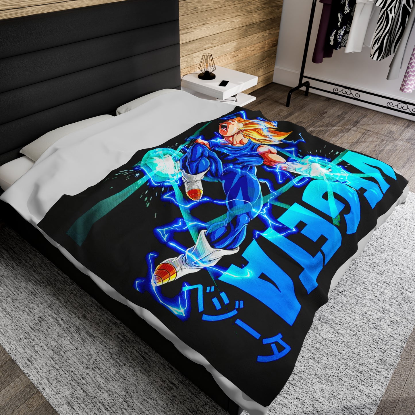 Dragon Ball - Vegeta - Velveteen Plush Blanket