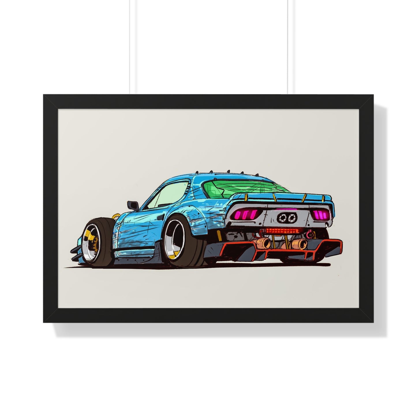 Anime '82 - Yokohama - Framed Poster