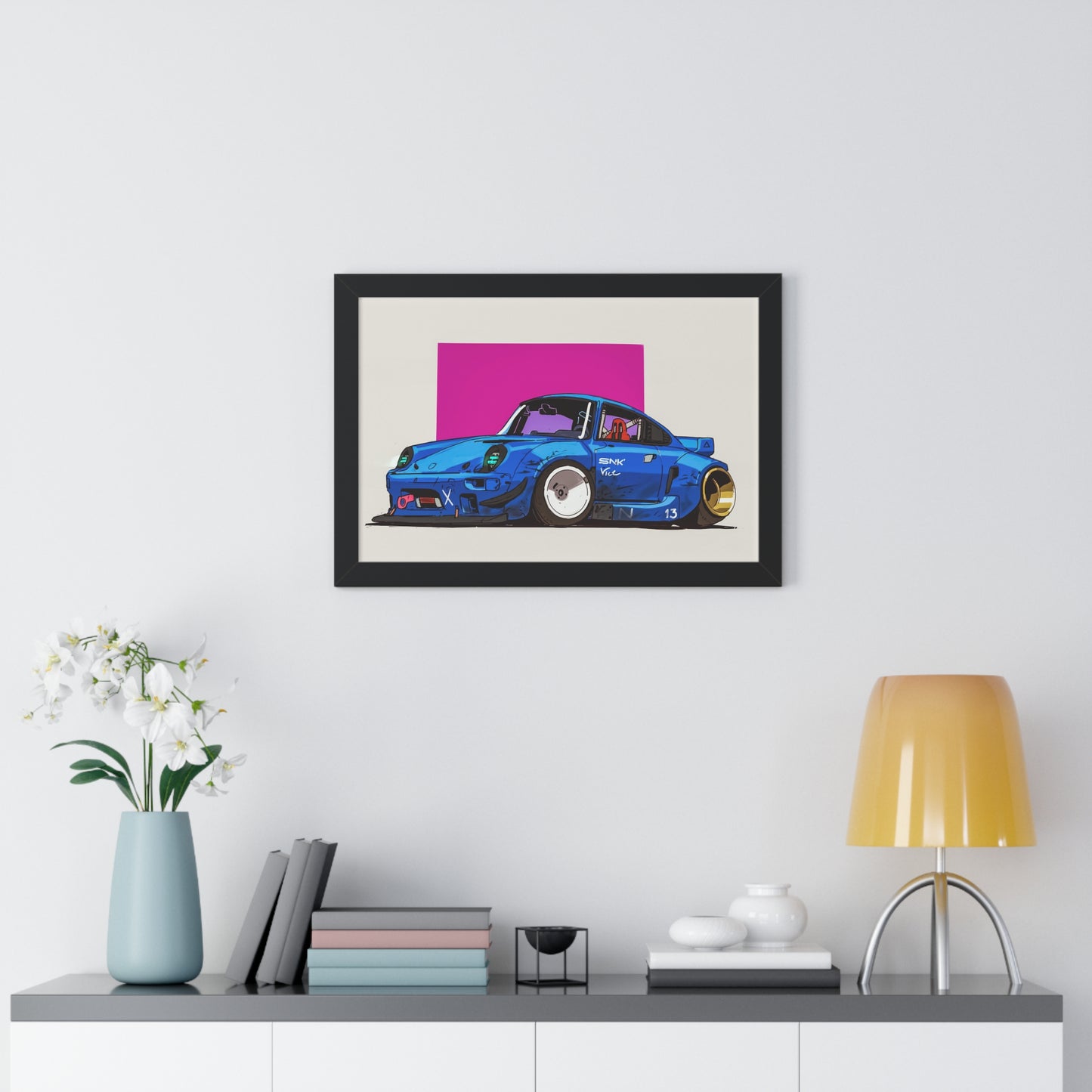 Anime '82 - RWB - Framed Poster