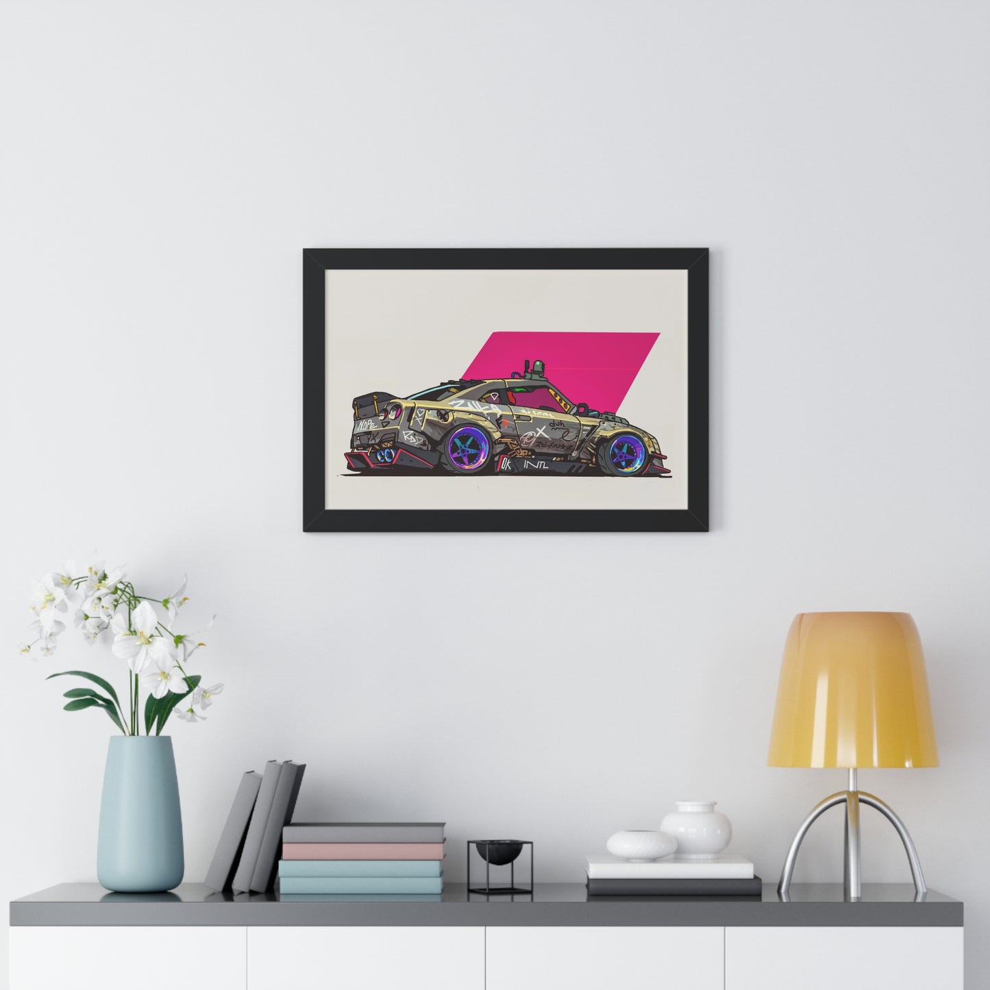 Anime '82 - R35 - Framed Poster