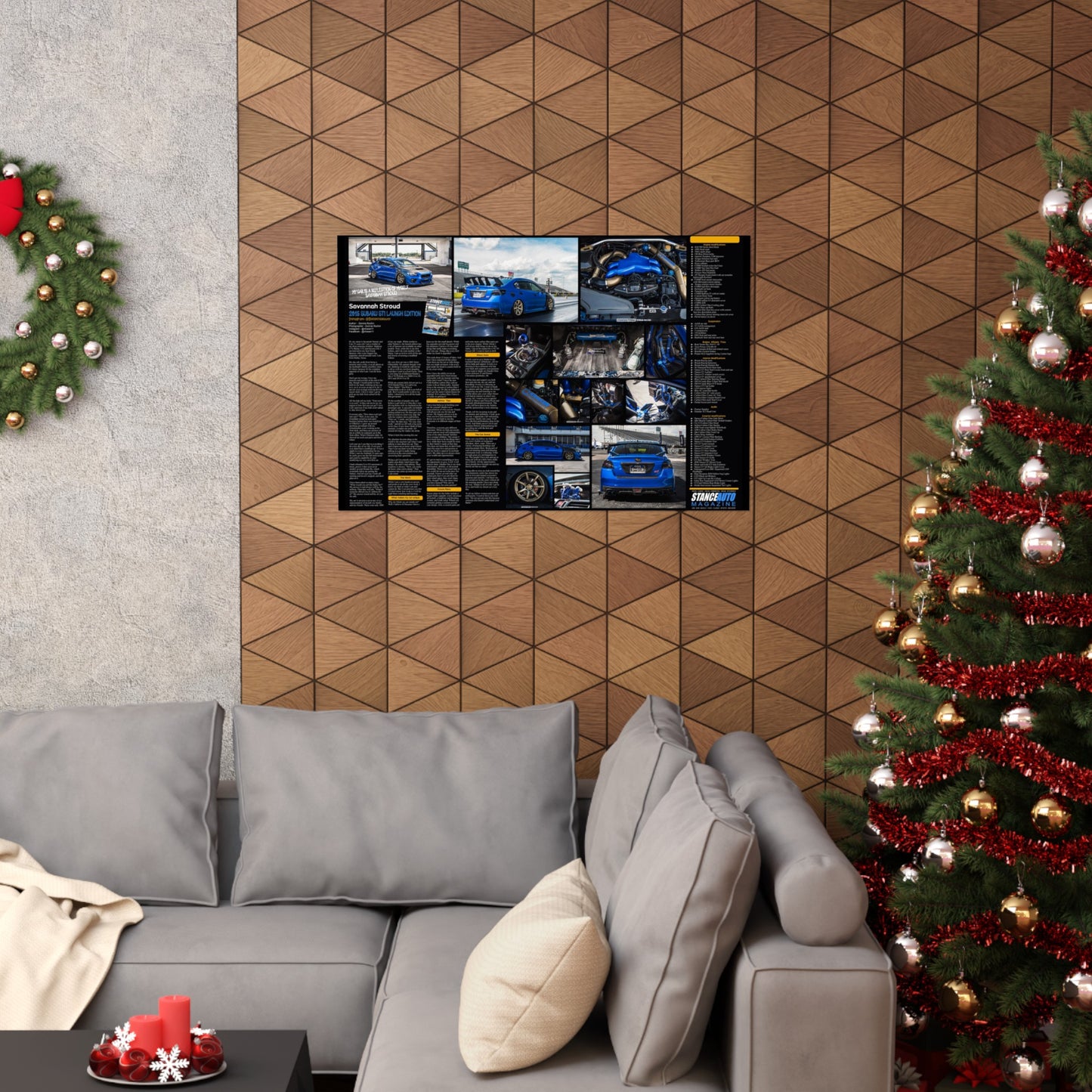 Stance Auto Magazine - 2015 Subaru STI Launch Edition - Poster
