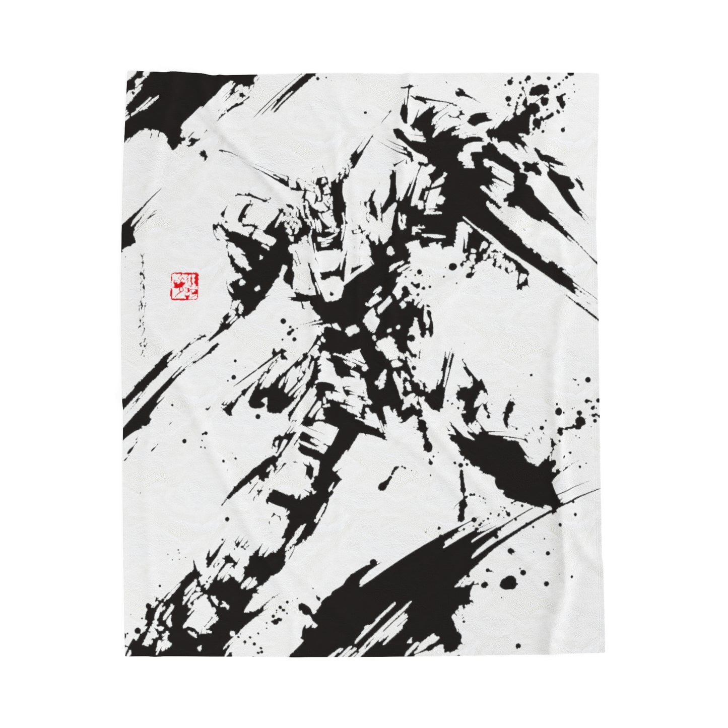 Gundam - Brushed - Velveteen Plush Blanket
