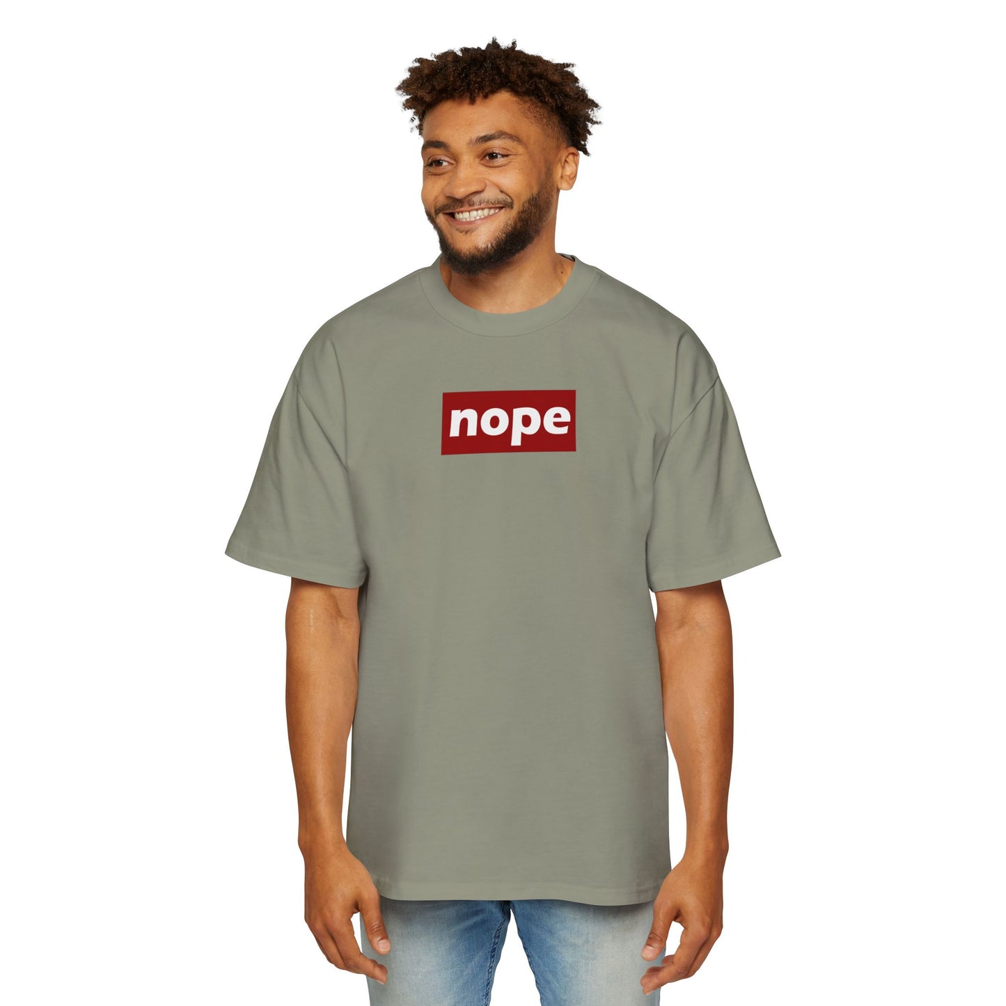 r0cean11 - NOPE - Heavy Oversized Tee