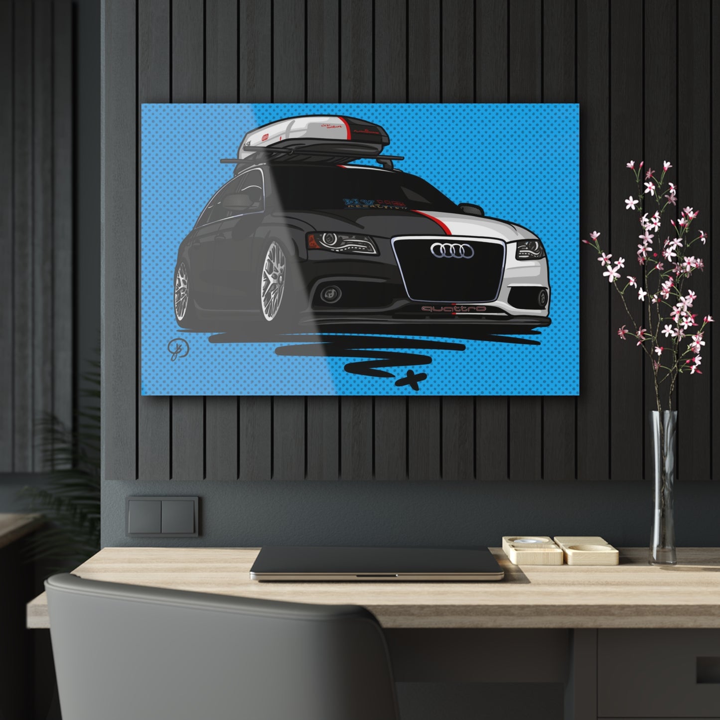Sxetched X r0cean11 - 2010 Audi A4 Avant - Acrylic Print - Version 2.0