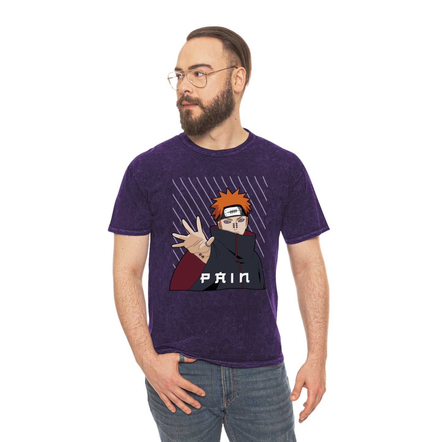 Naruto - PAIN - Mineral Wash Tshirt