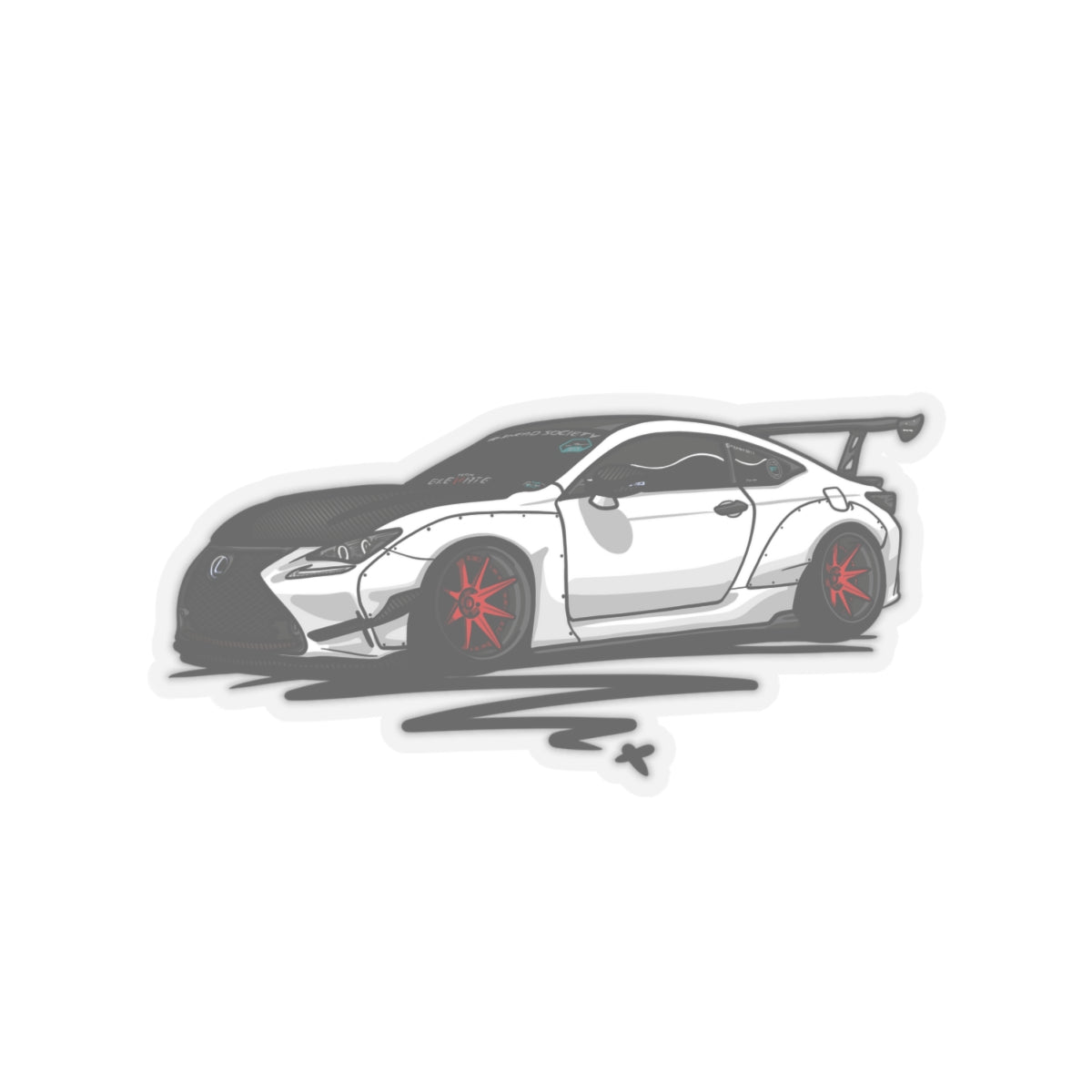 Sxetched X r0cean11 - 2015 Lexus RC350 F - Sticker