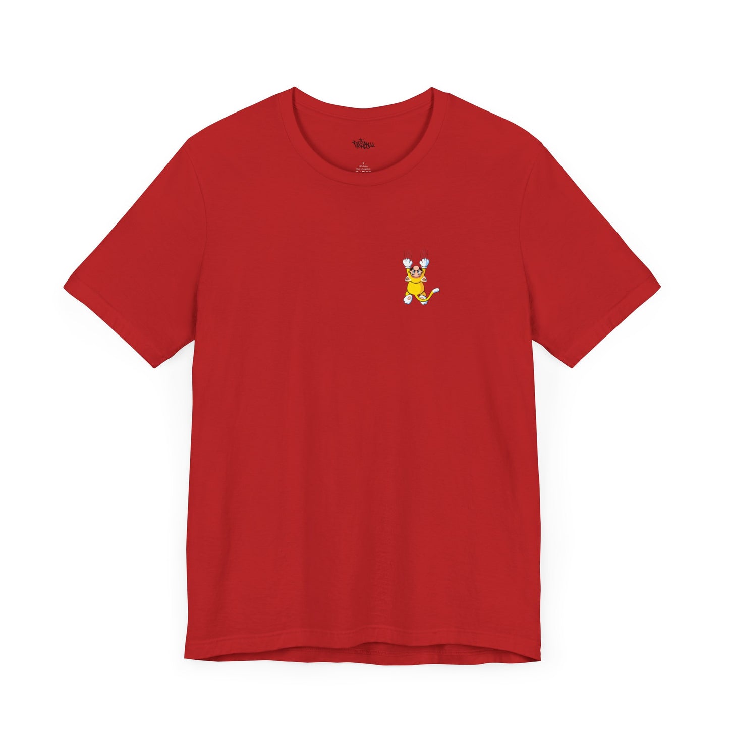 Mario - Cat Suit - Short Sleeve Tee