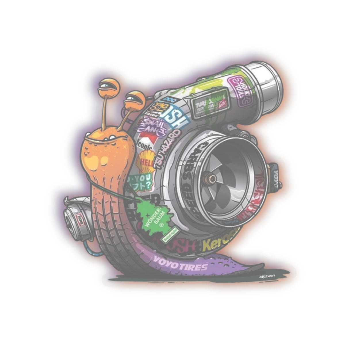 r0cean11 - I Am Speed - Sticker