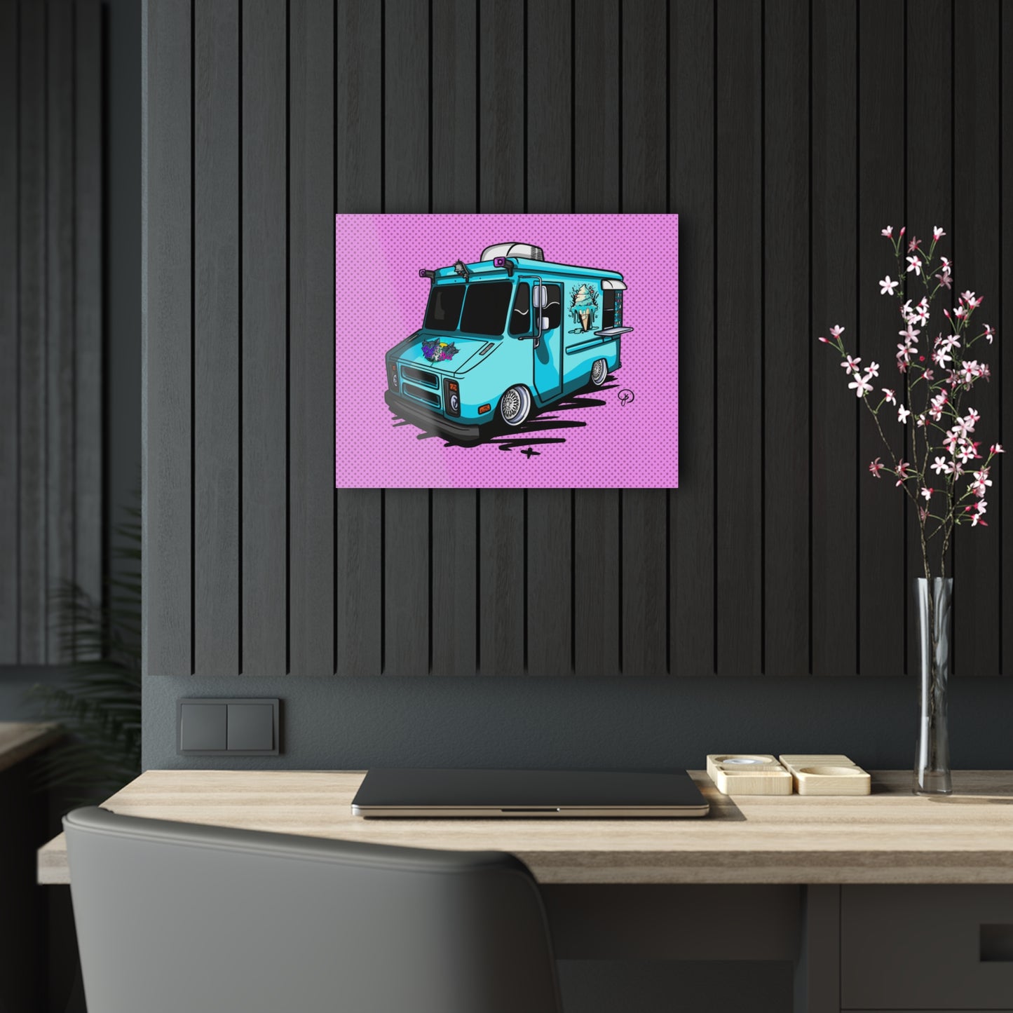 Sxetched X r0cean11 - I SCREAM - Acrylic Print
