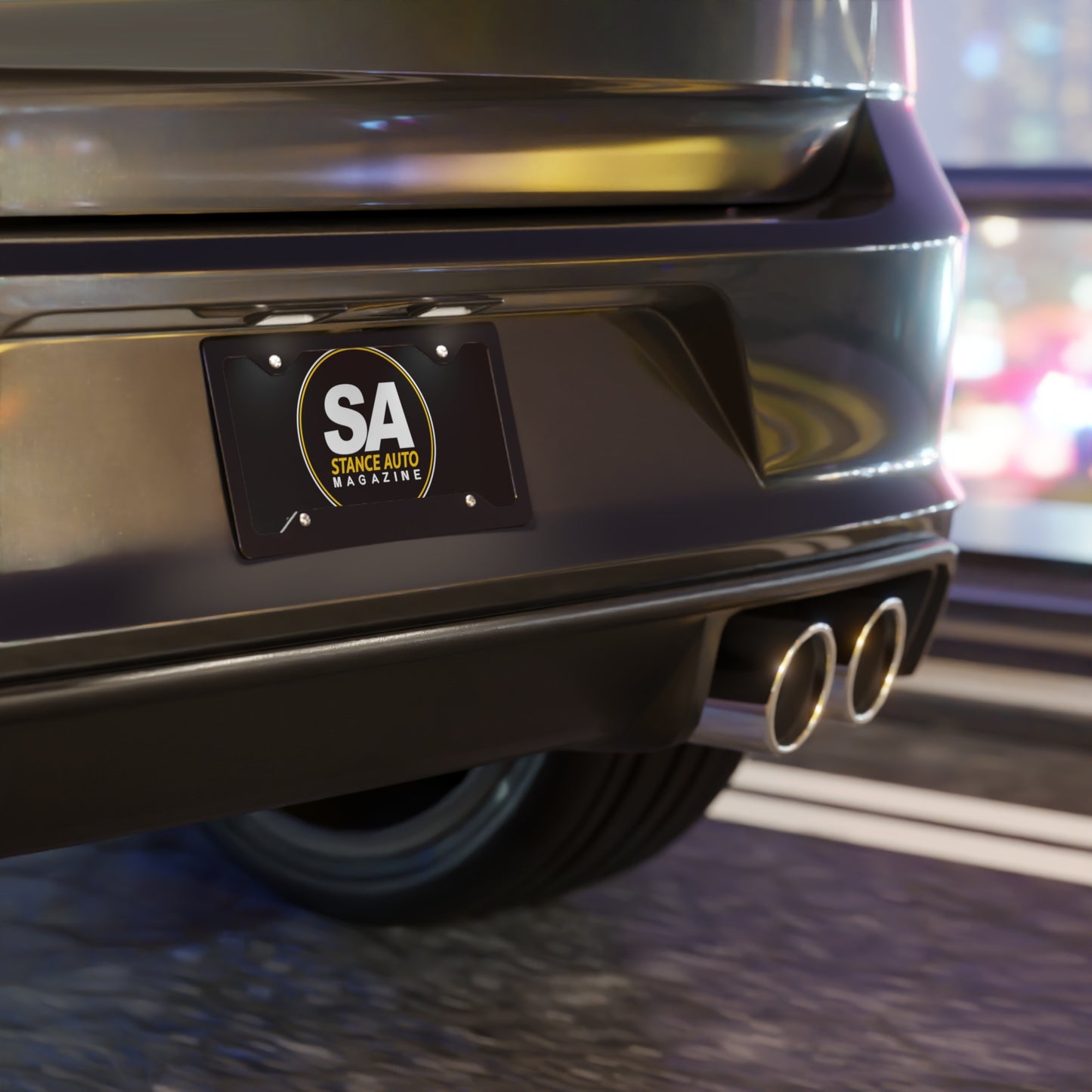 Stance Auto Magazine - Vanity Plate