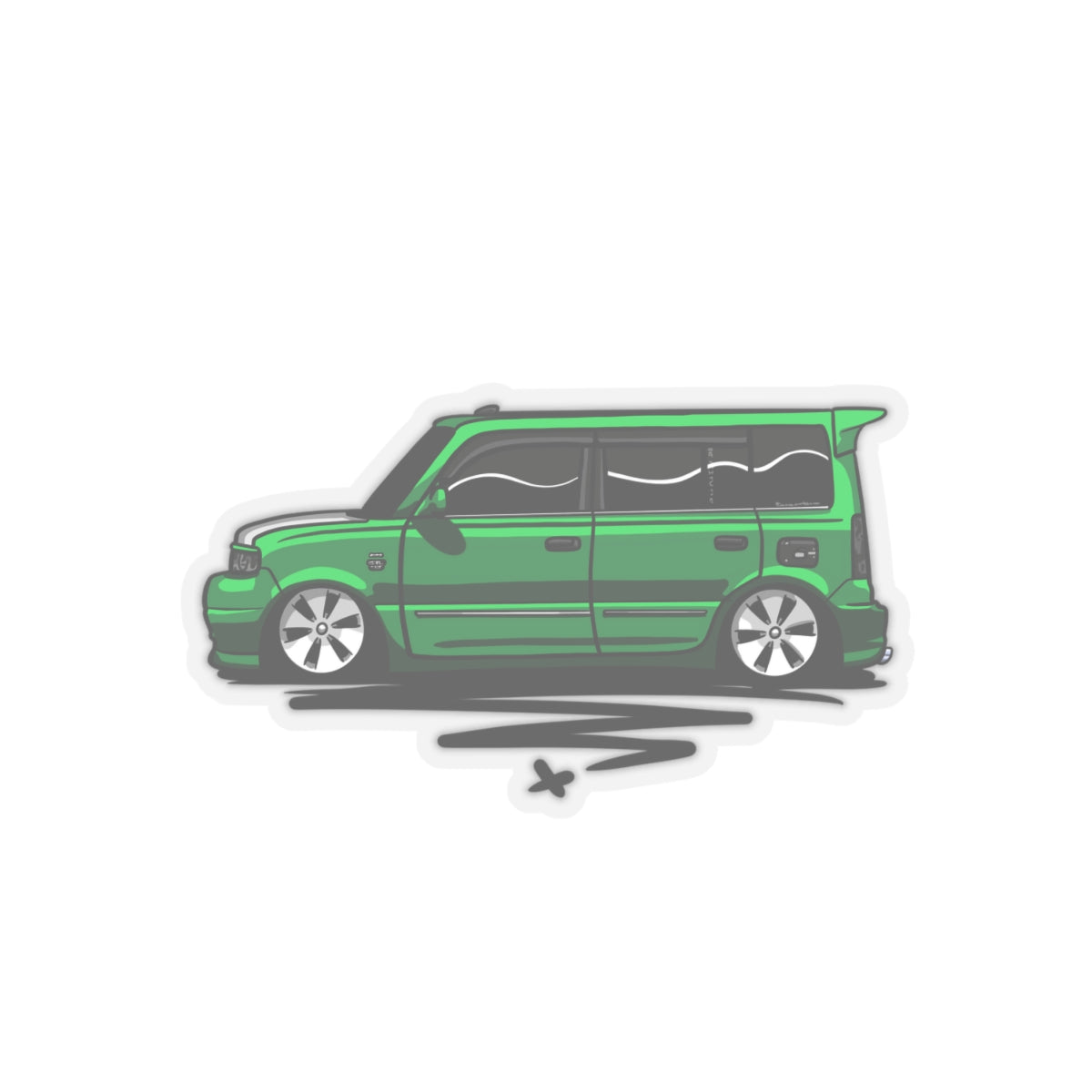 Sxetched X r0cean11 - 2006 Scion xB - Sticker