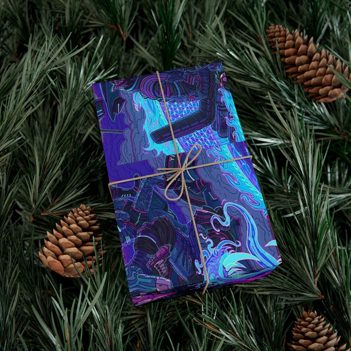 Cyberpunk - Vaporwave - Gift Wrap