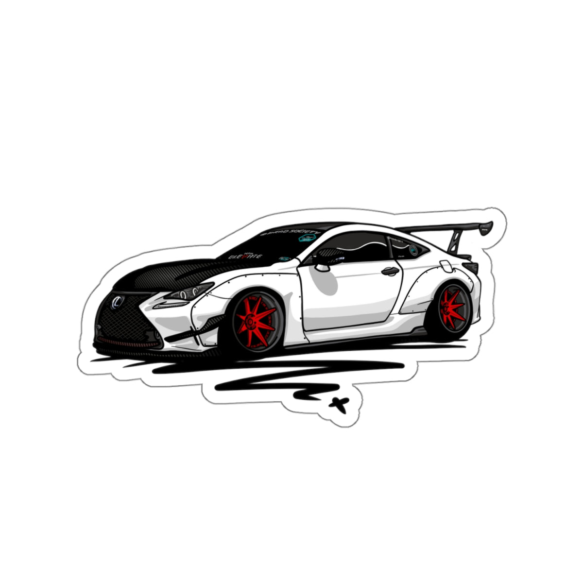 Sxetched X r0cean11 - 2015 Lexus RC350 F - Sticker