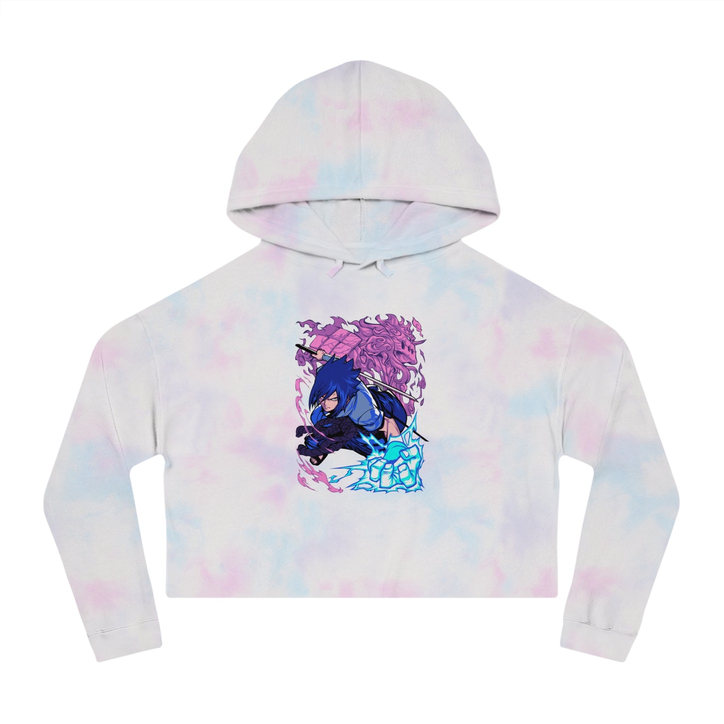 Naruto - Sasuke - Women’s Cropped Hoodie