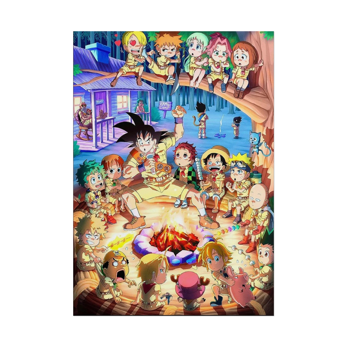 Anime - KAME Camp - Poster