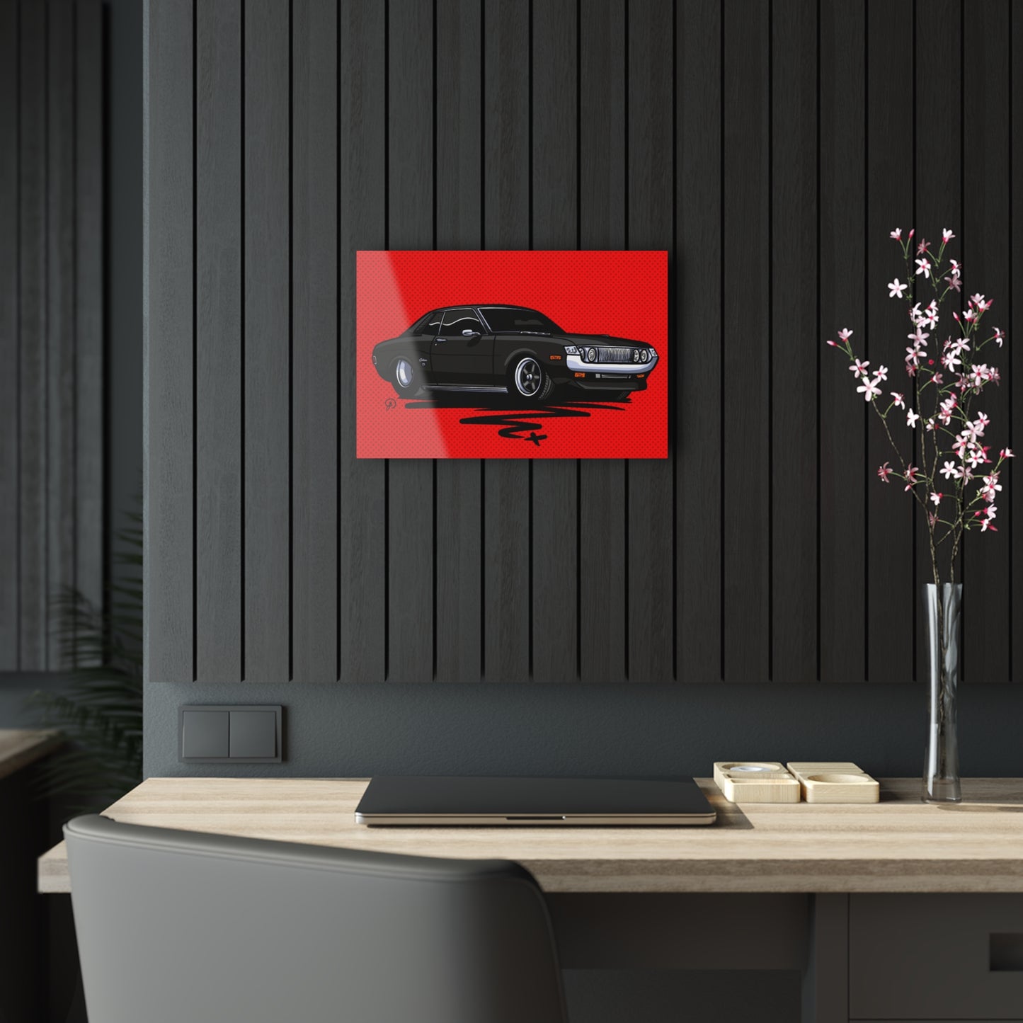 Sxetched X r0cean11 - 1972 Toyota Celica ST - Acrylic Print
