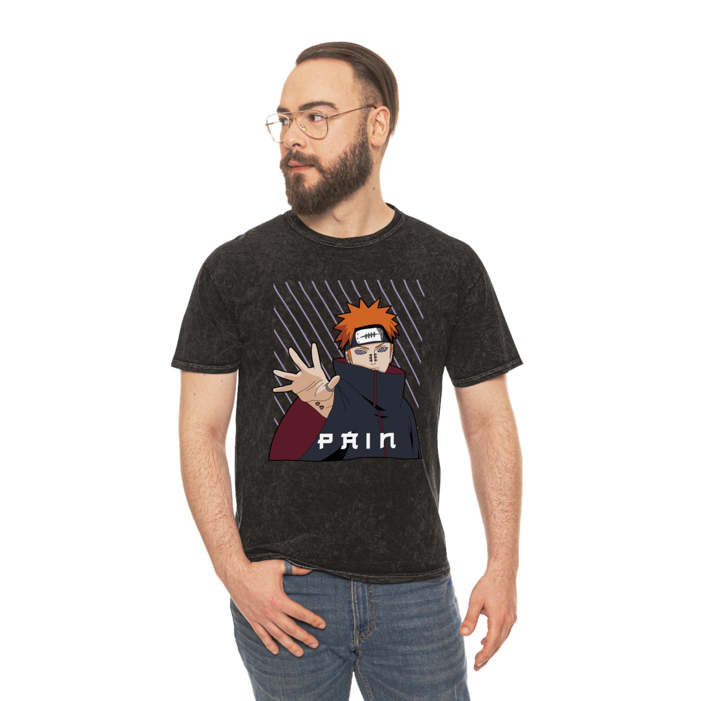 Naruto - PAIN - Mineral Wash Tshirt