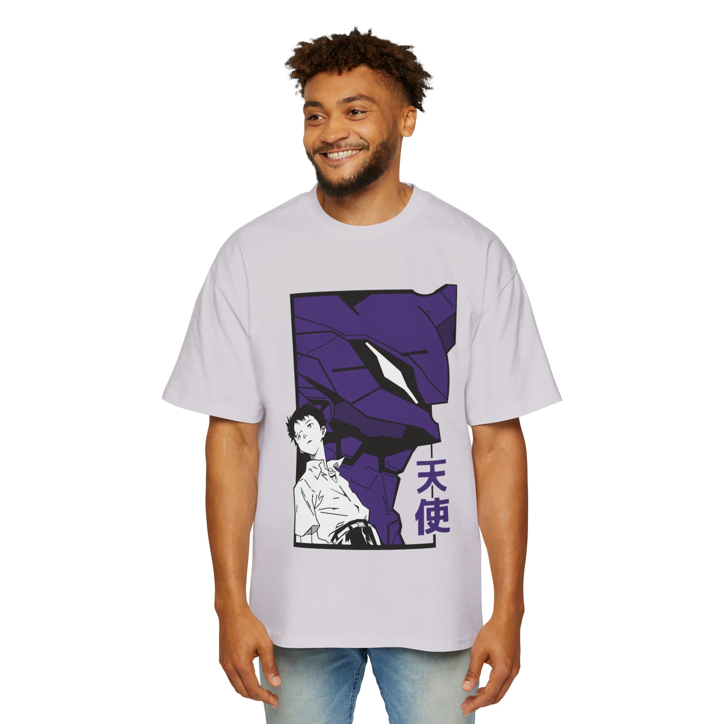 Evangelion - Shinji - Heavy Oversized Tee