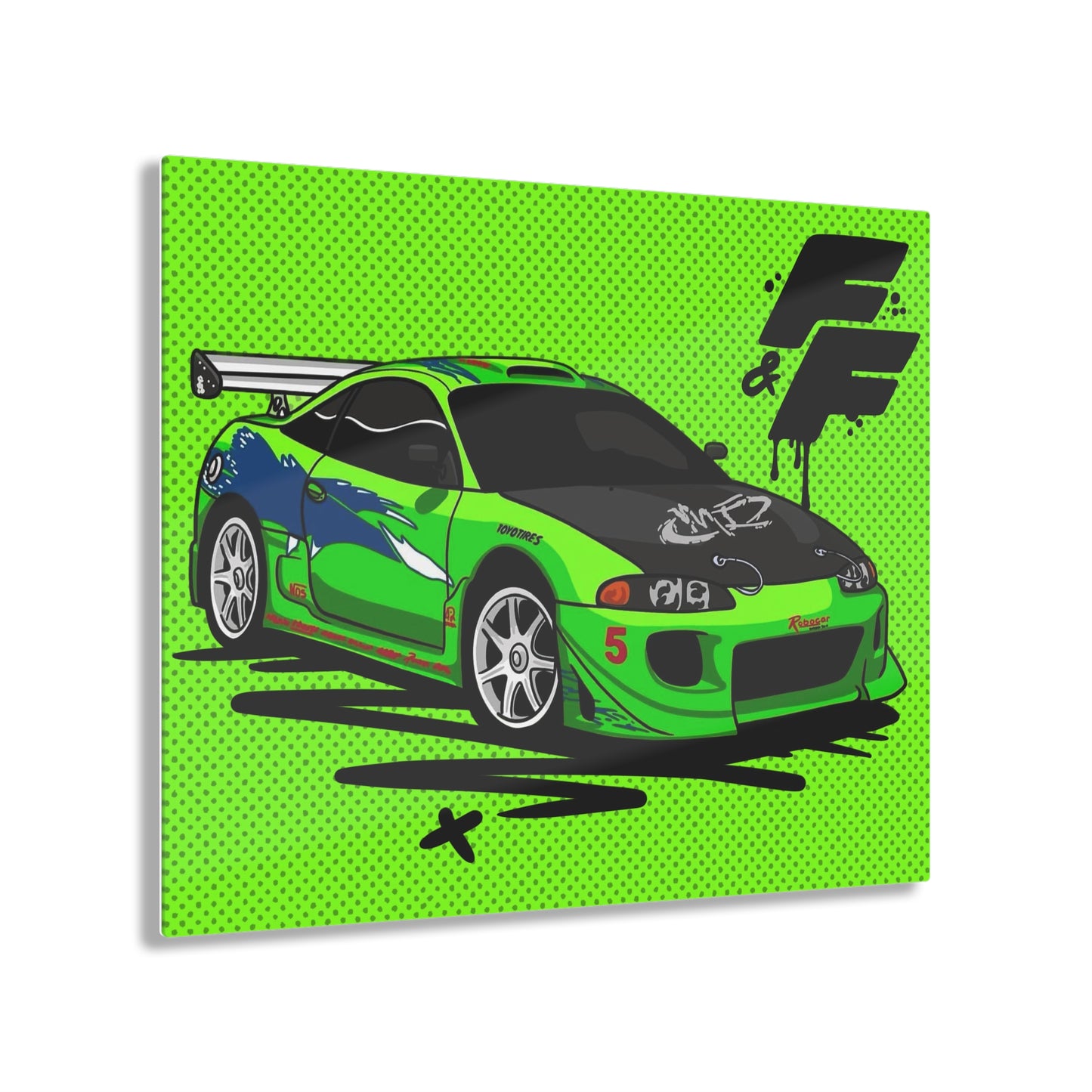 Sxetched X r0cean11 - FF Eclipse - Acrylic Print