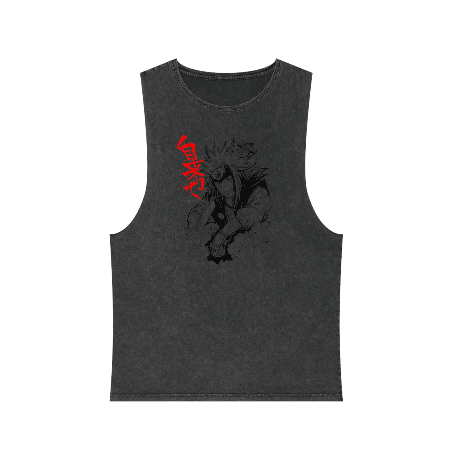 Naruto - Jiraiya - Stonewash Tank Top