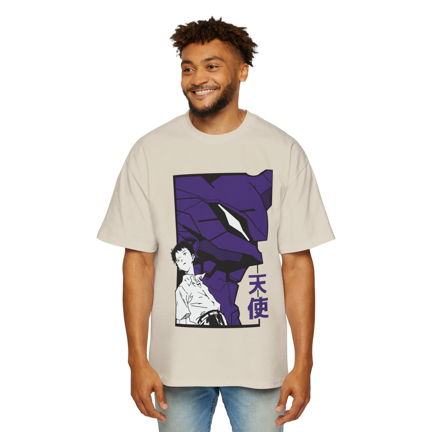 Evangelion - Shinji - Heavy Oversized Tee