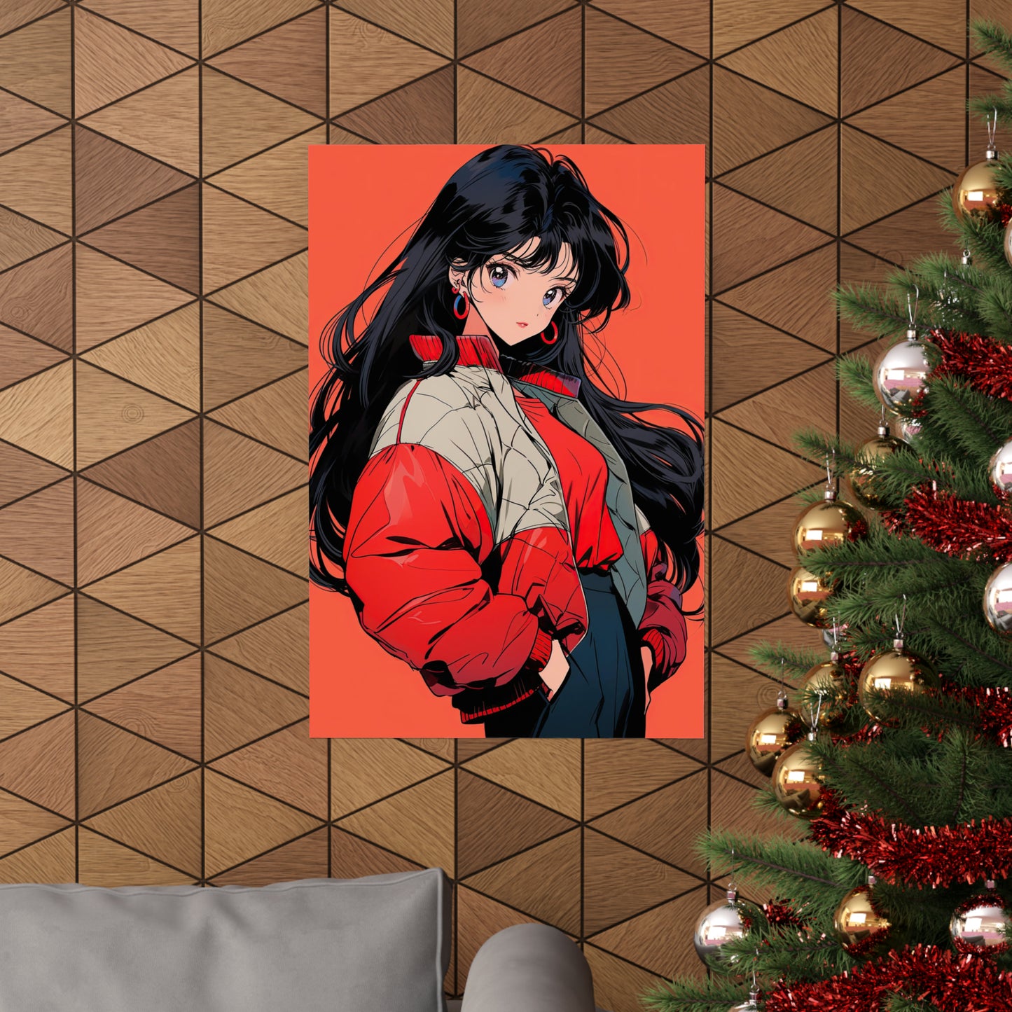 Sailor Moon - Retro Mars - Poster