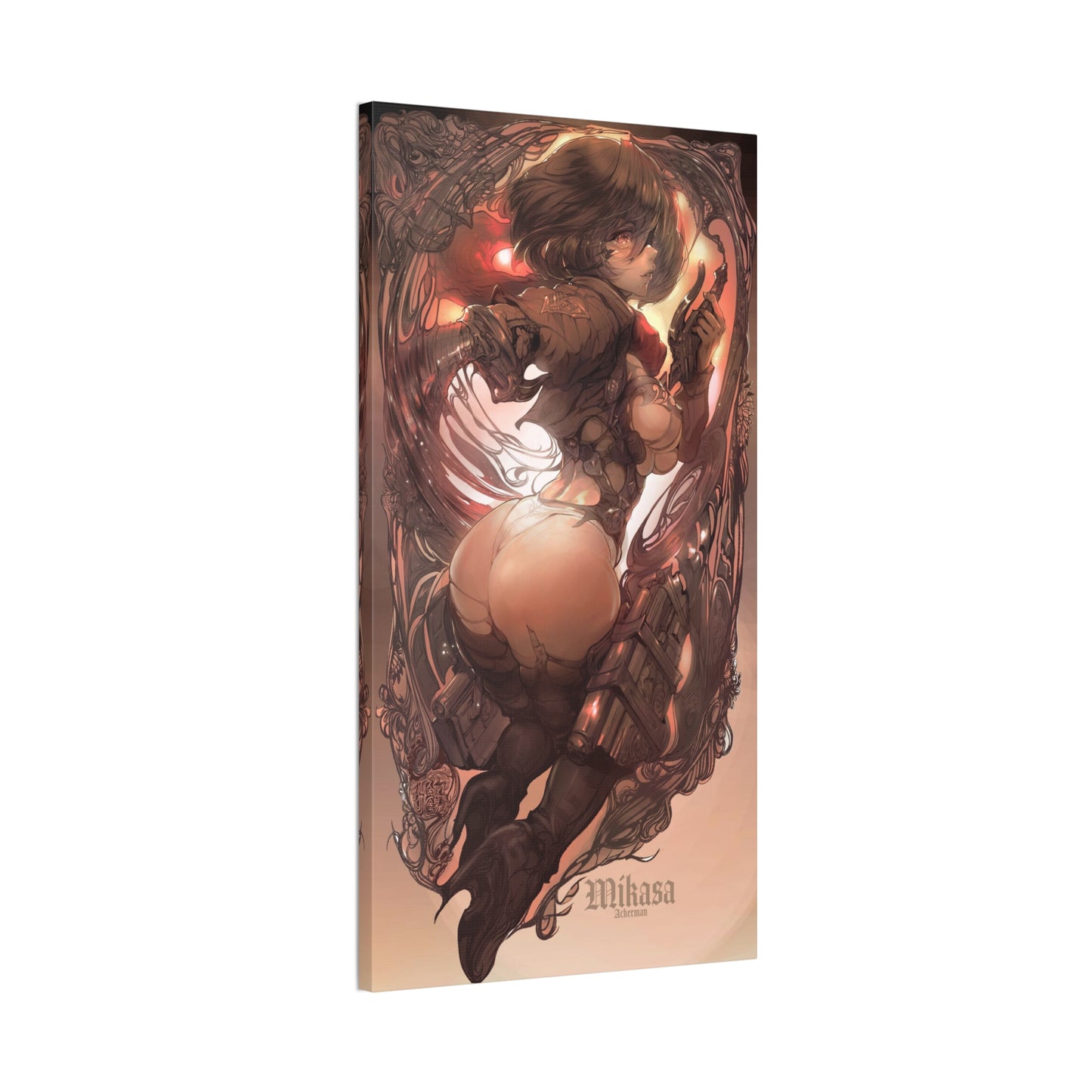 Attack on Titan - Mikasa - Fine Art Canvas