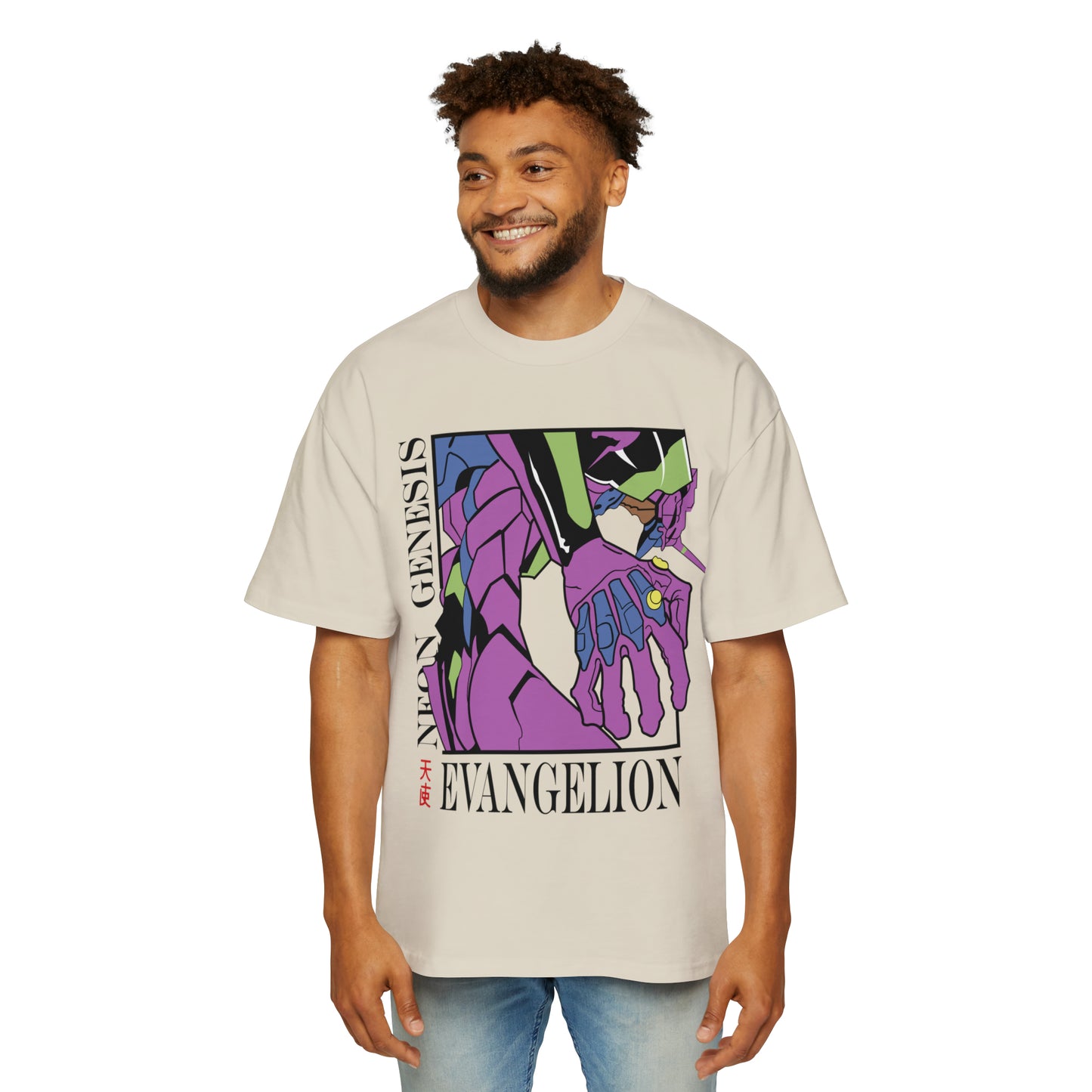 Evangelion - Unit 01 - Heavy Oversized Tee