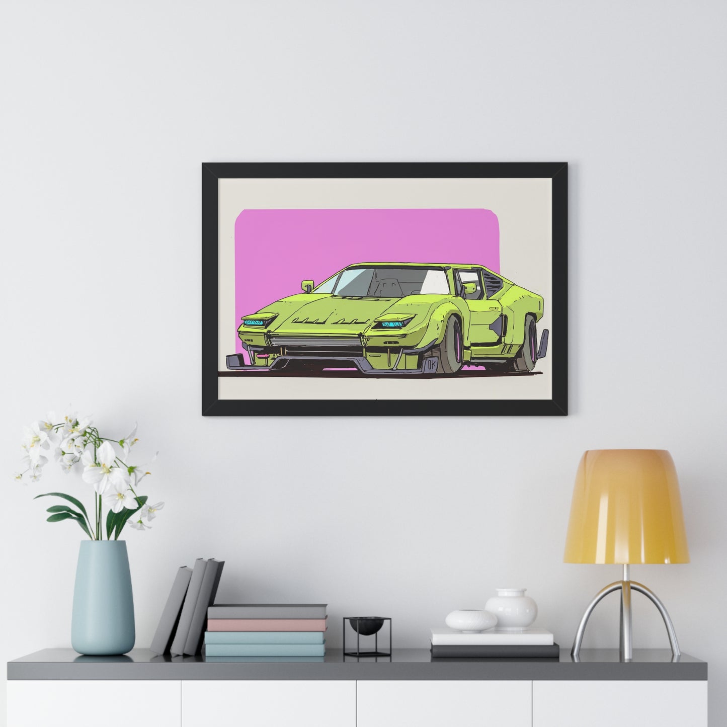 Anime '82 - Retro - Framed Poster