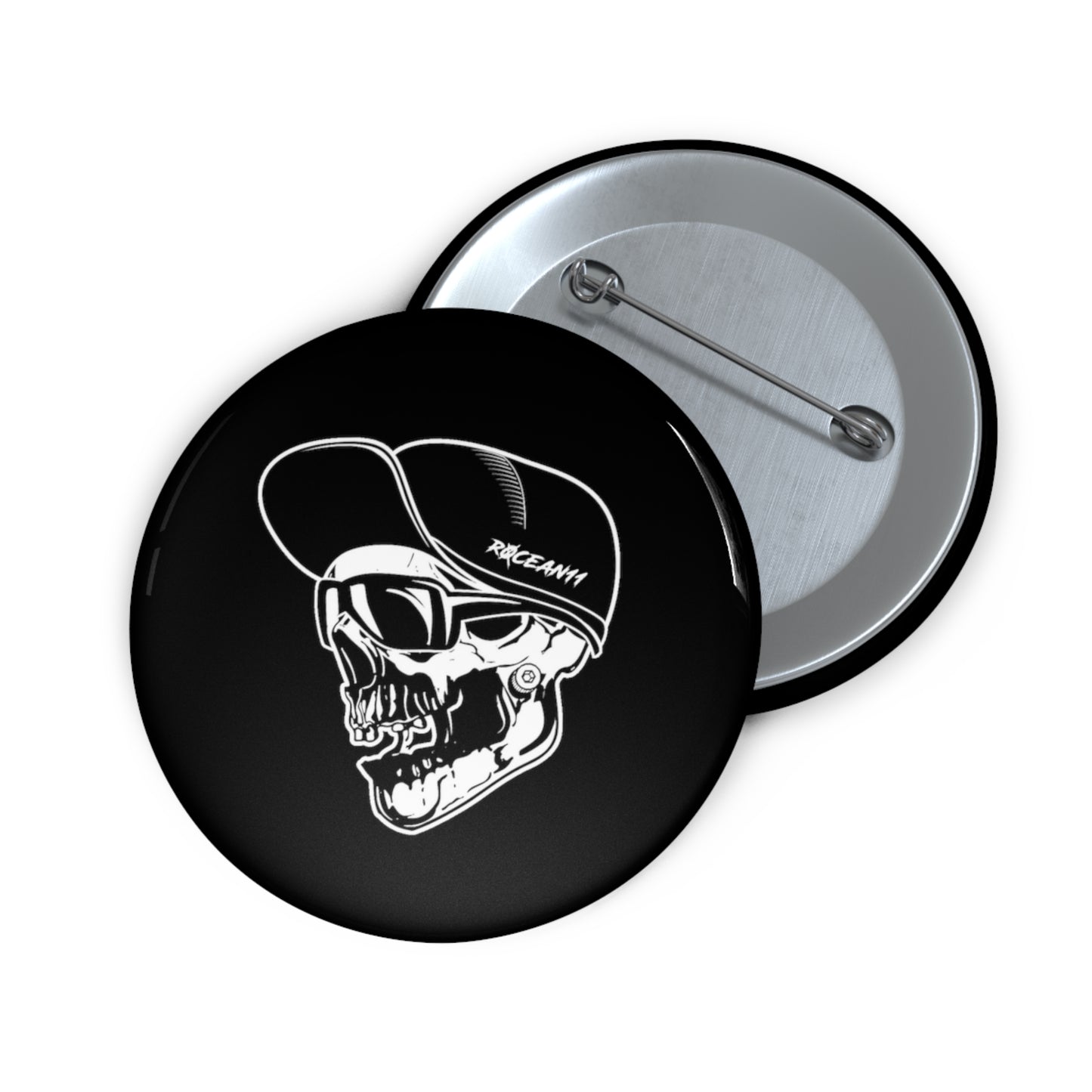 r0cean11 - Skully - Pin Button