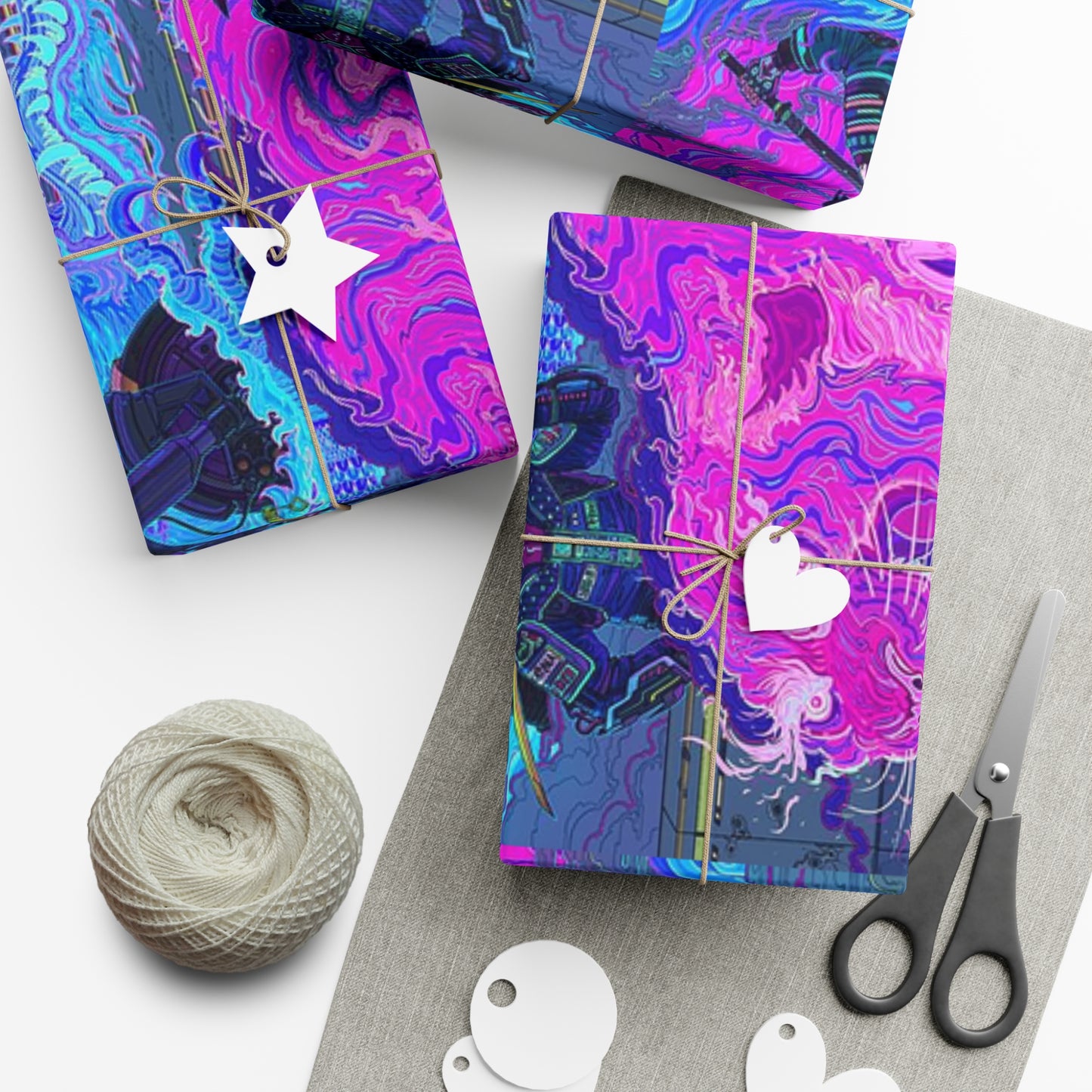 Cyberpunk - Vaporwave - Gift Wrap