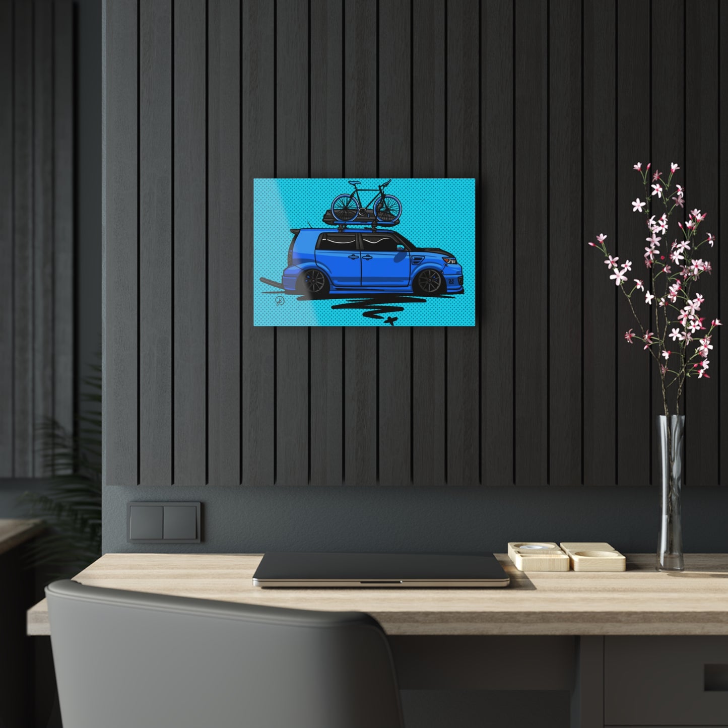 Sxetched X r0cean11 - 2011 Scion xB RS8.0 - Acrylic Print