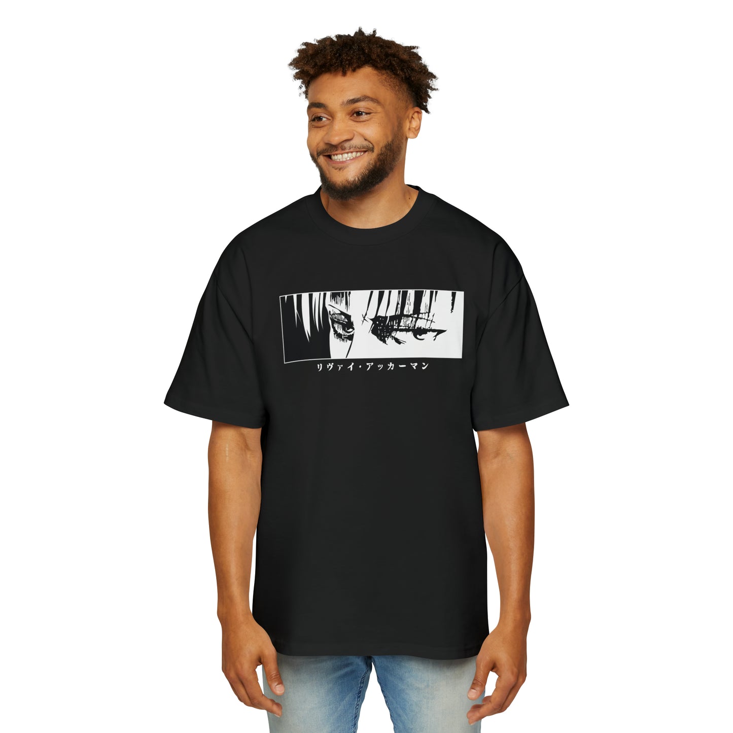 Attack on Titan - Watchful - Heavy Oversized Tee