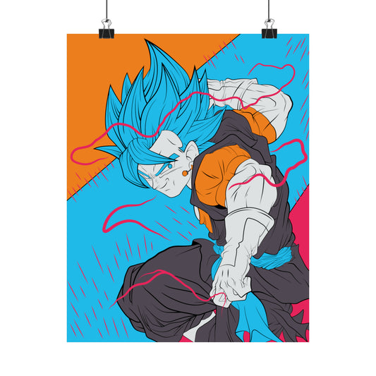 Dragon Ball - Fusion - Retro Poster