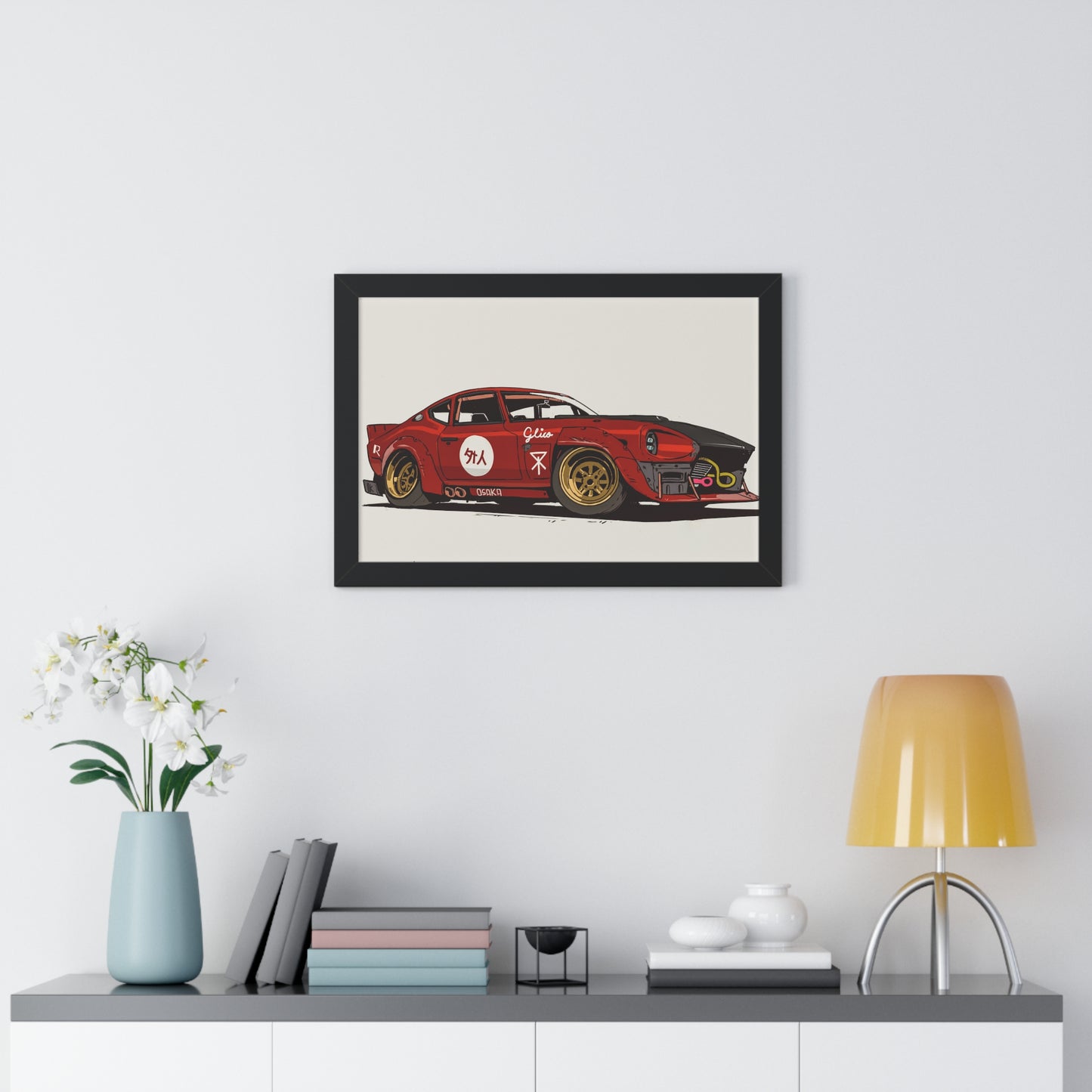 Anime '82 - Datsun - Framed Poster