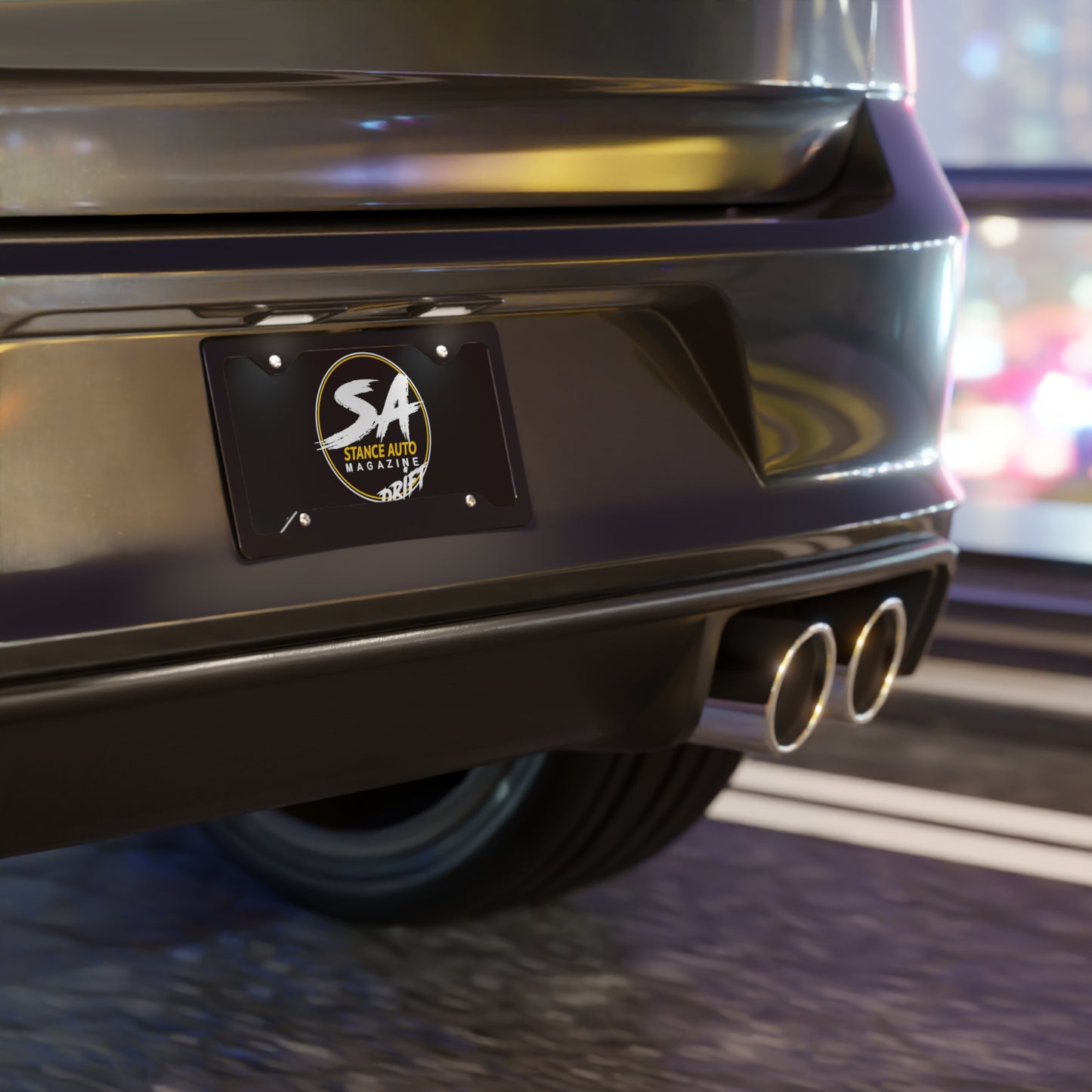 Stance Auto Magazine - Drift - Vanity Plate