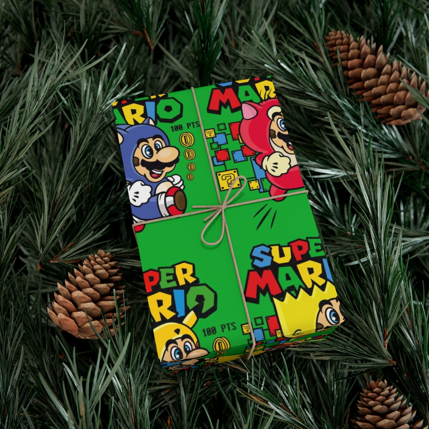 Mario - Pop Culture Powers - Wrapping Paper