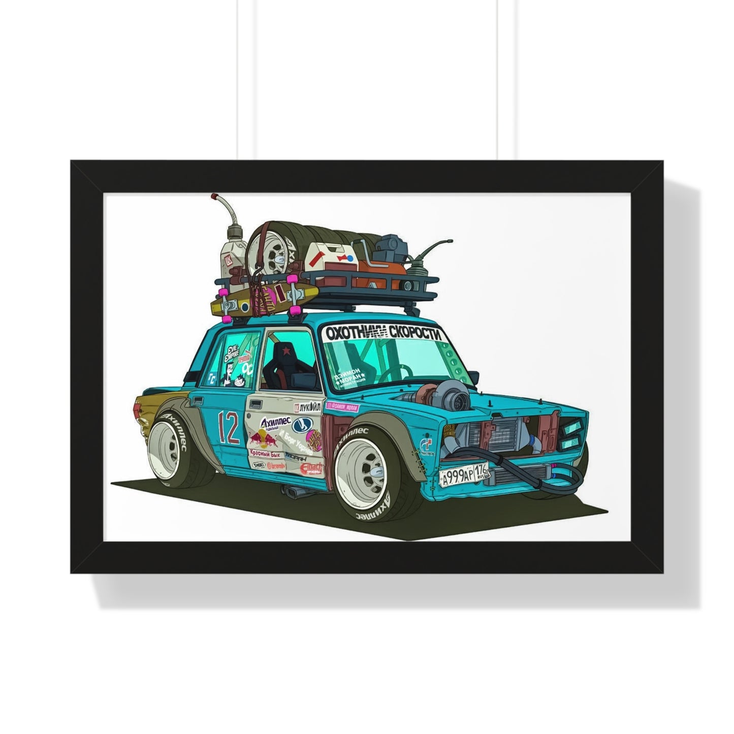 Anime '82 - BMW - Framed Poster