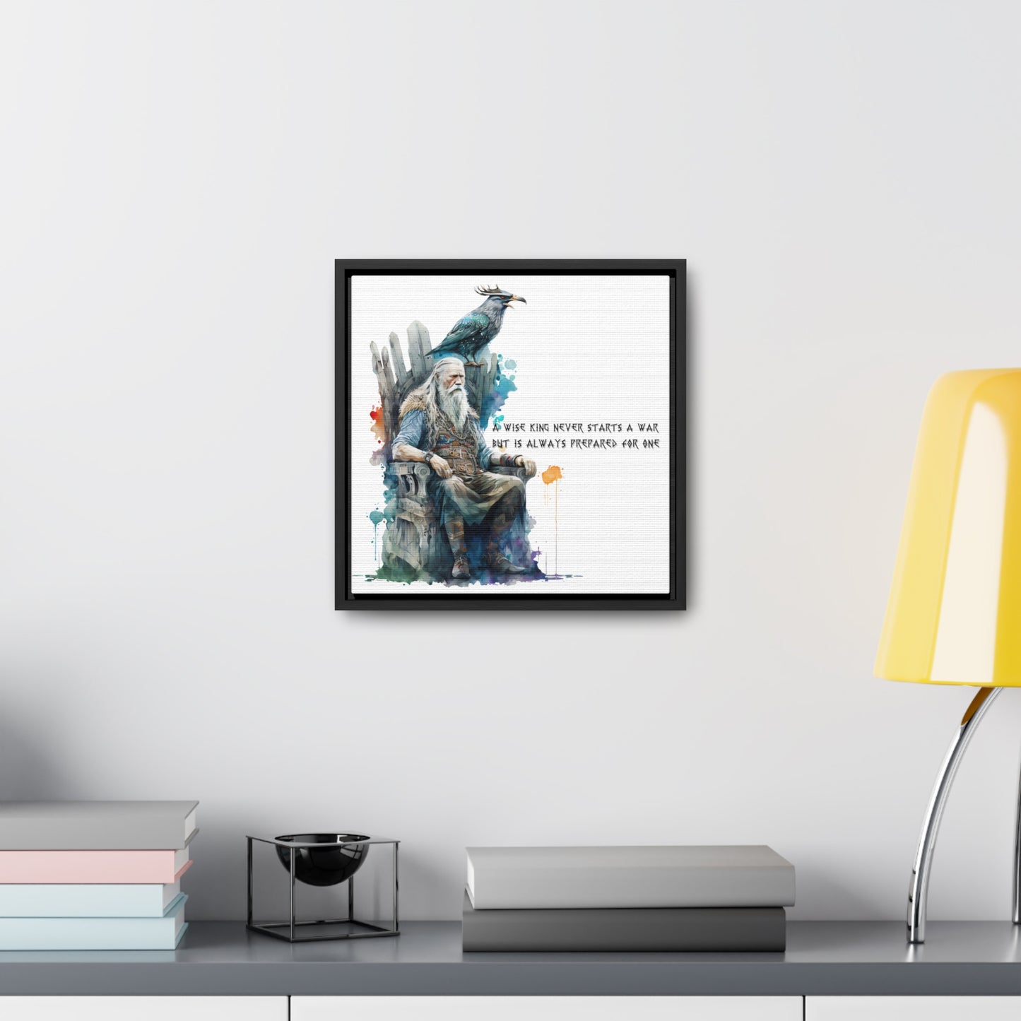 A Wise King Canvas