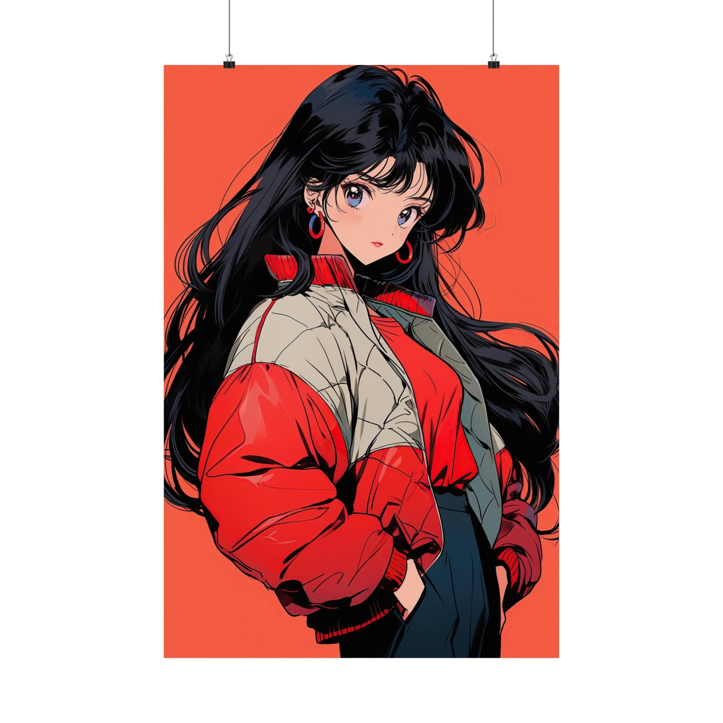 Sailor Moon - Retro Mars - Poster