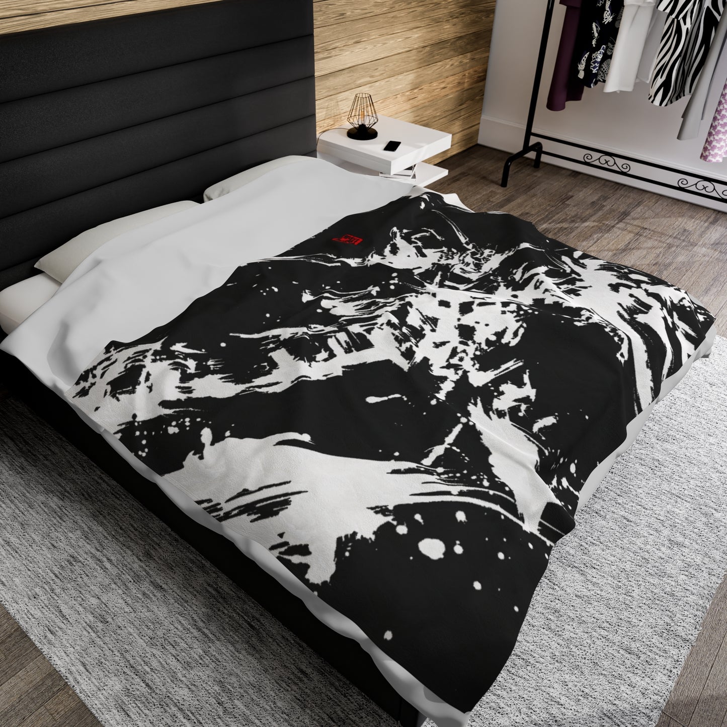 Gundam - Brushed - Velveteen Plush Blanket