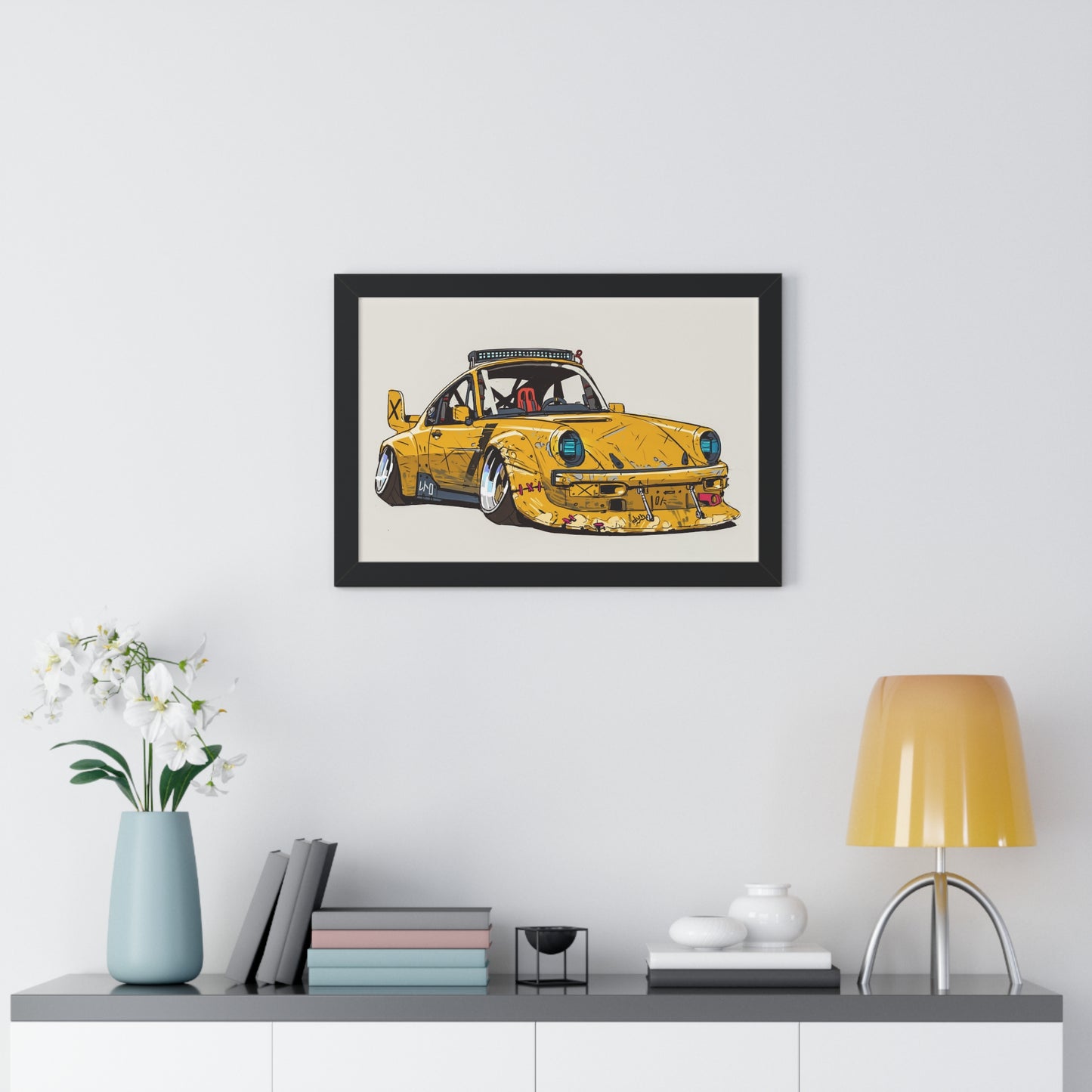 Anime '82 - RWB - Framed Poster