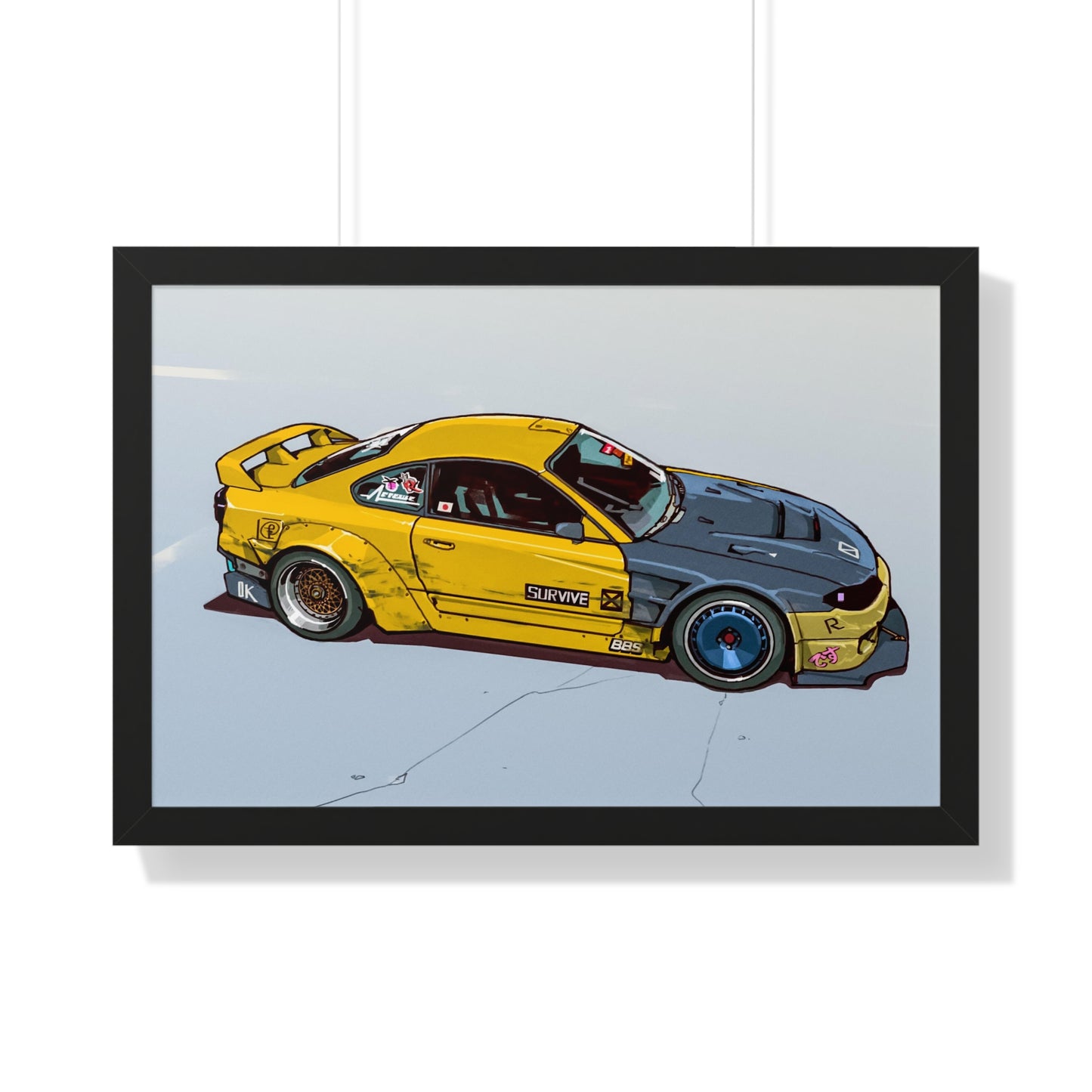 Anime '82 - Nissan - Framed Poster