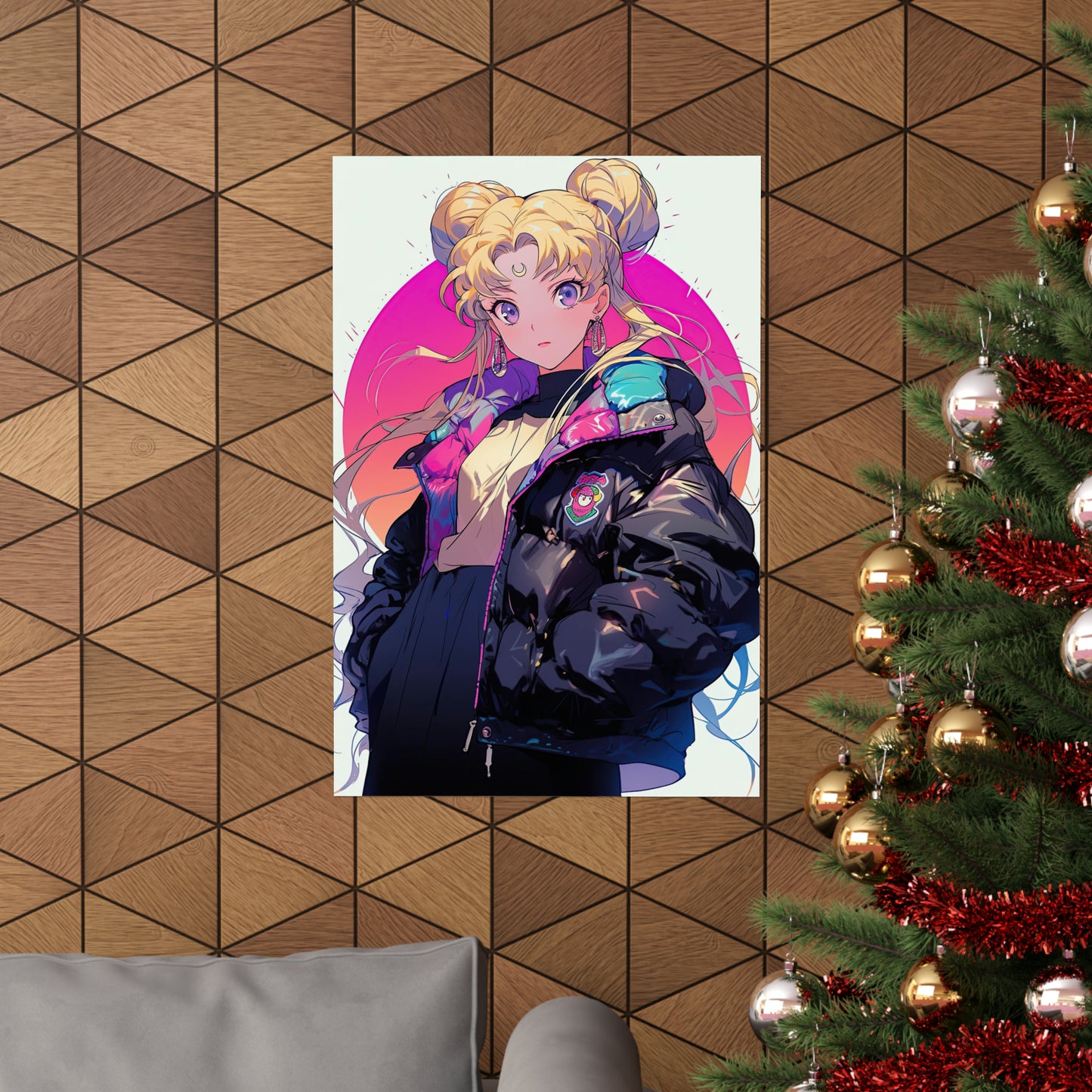 Sailor Moon - Retro Moon - Poster