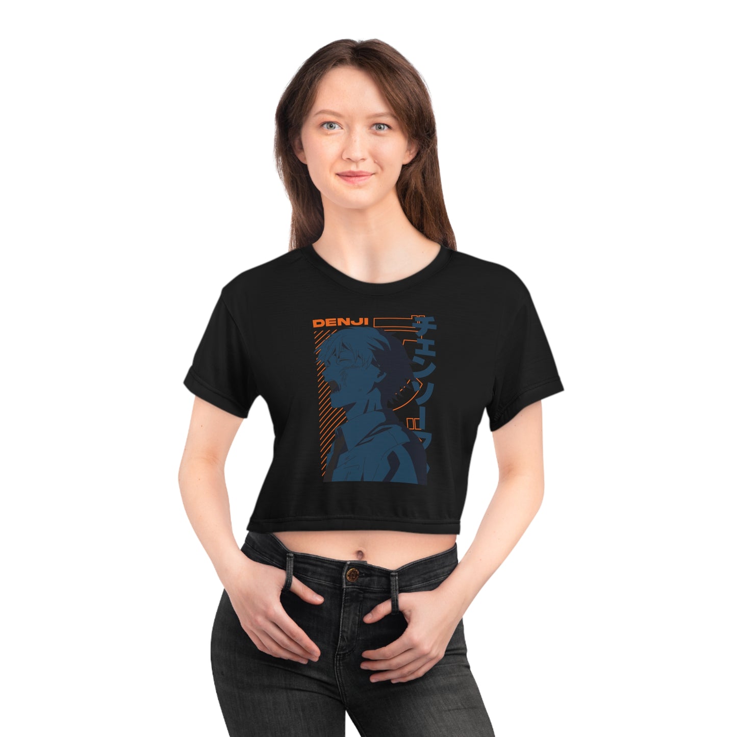 Chainsaw Man - Denji - Womens Crop Tee